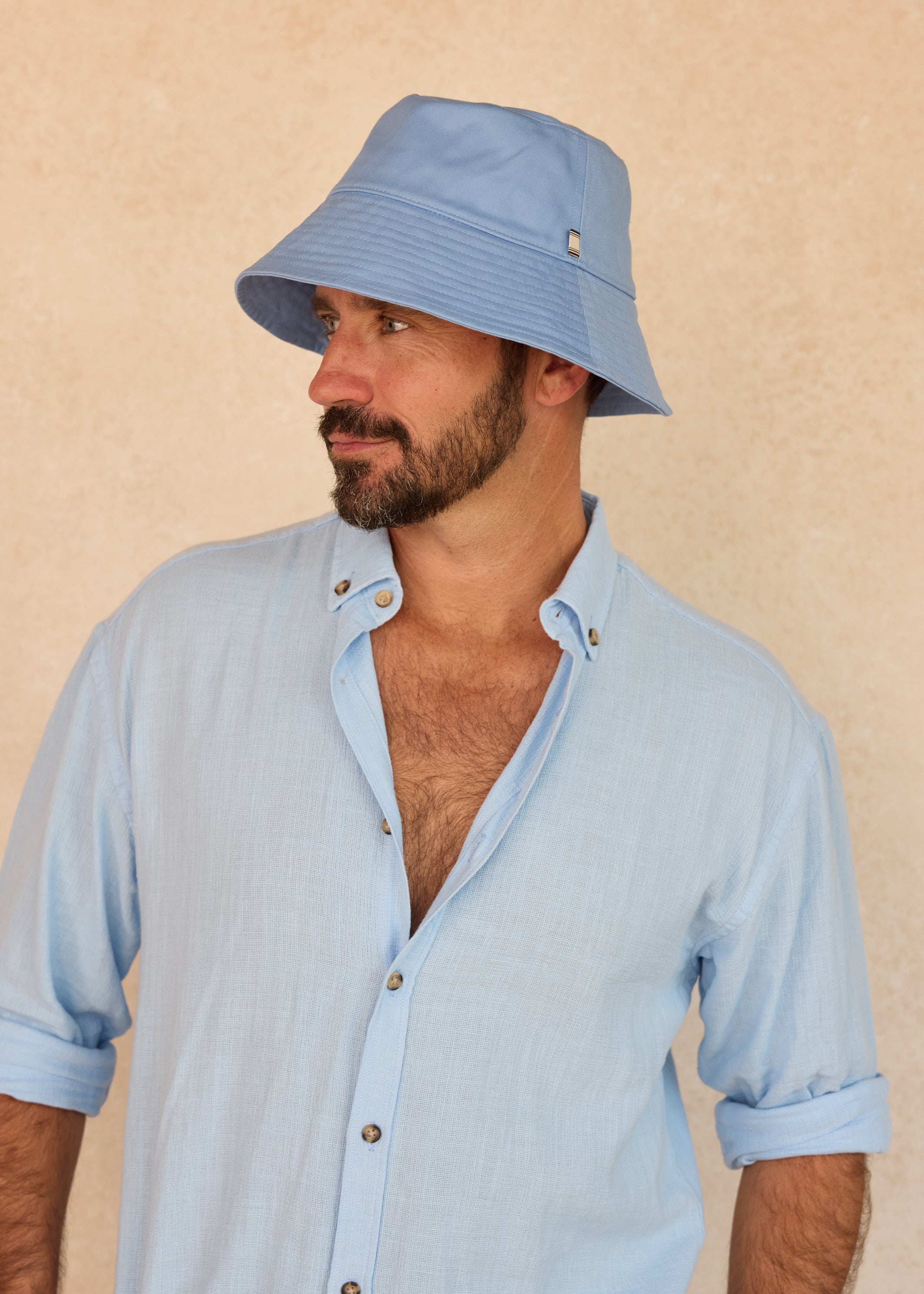 Blue Sea | Island Cove Mens Bucket Hat
