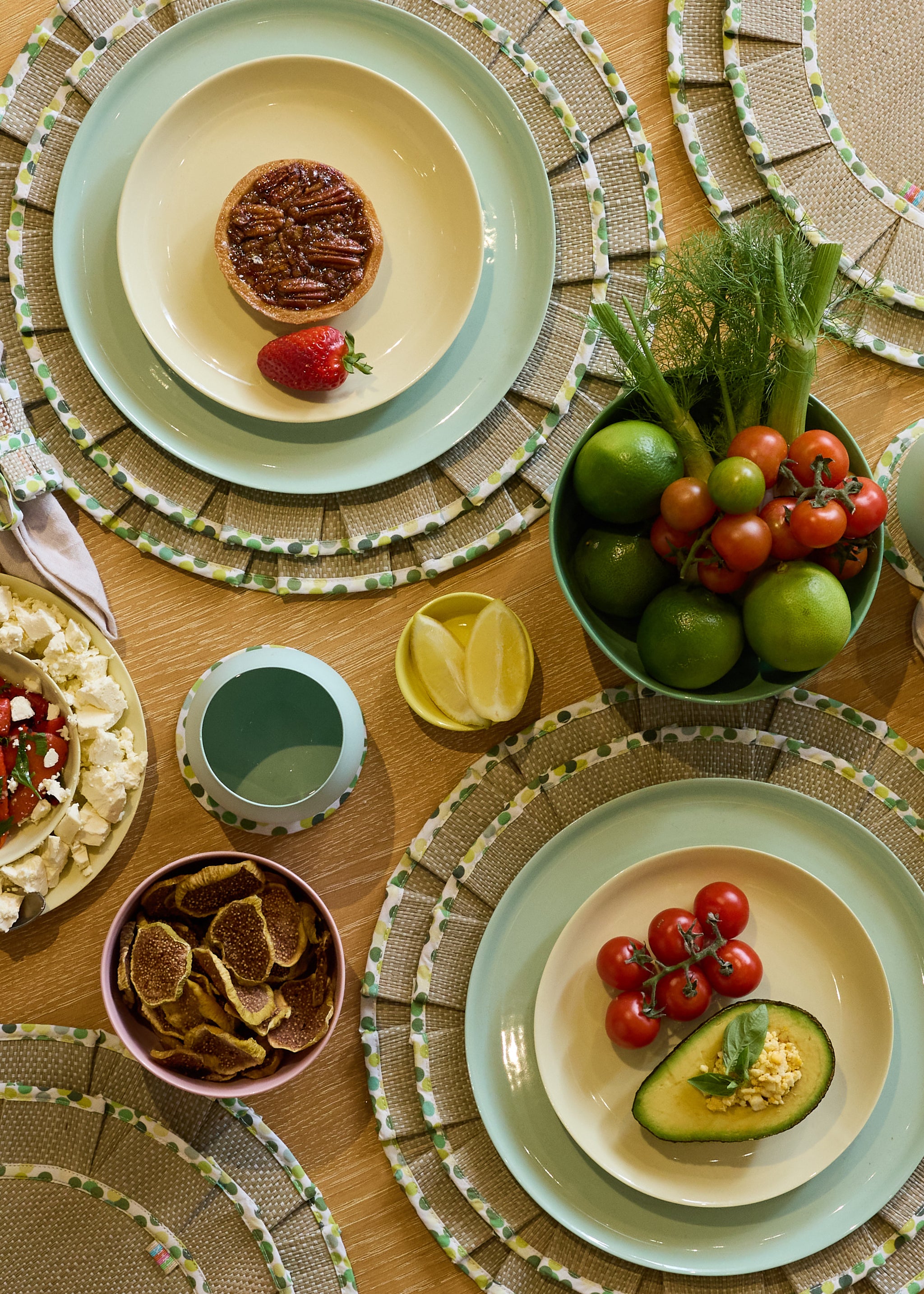 St Lucia The Social Set Placemats | Large | Set of 4