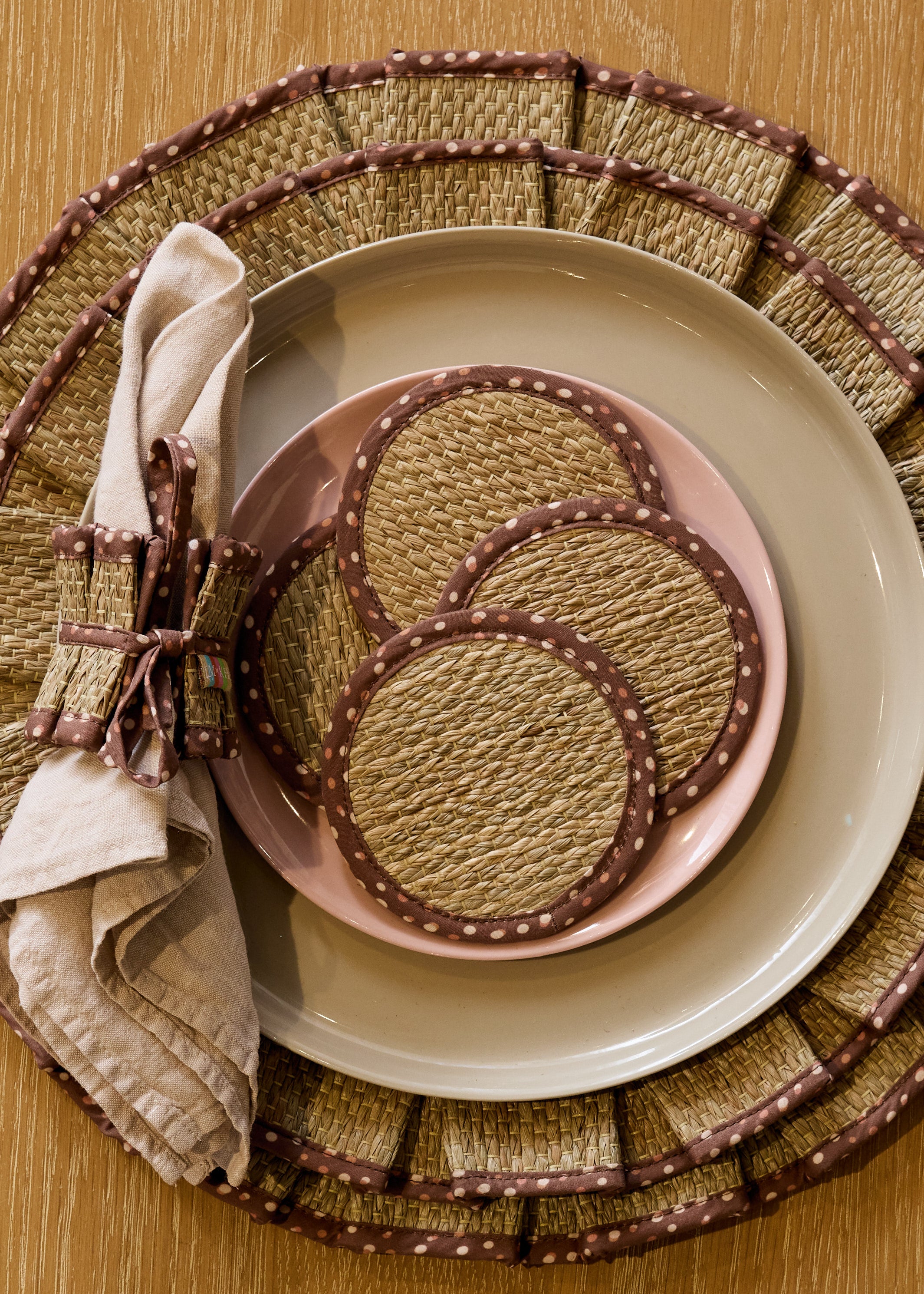 Lavender Bungalow The Social Set Coasters - Thumbnail 3