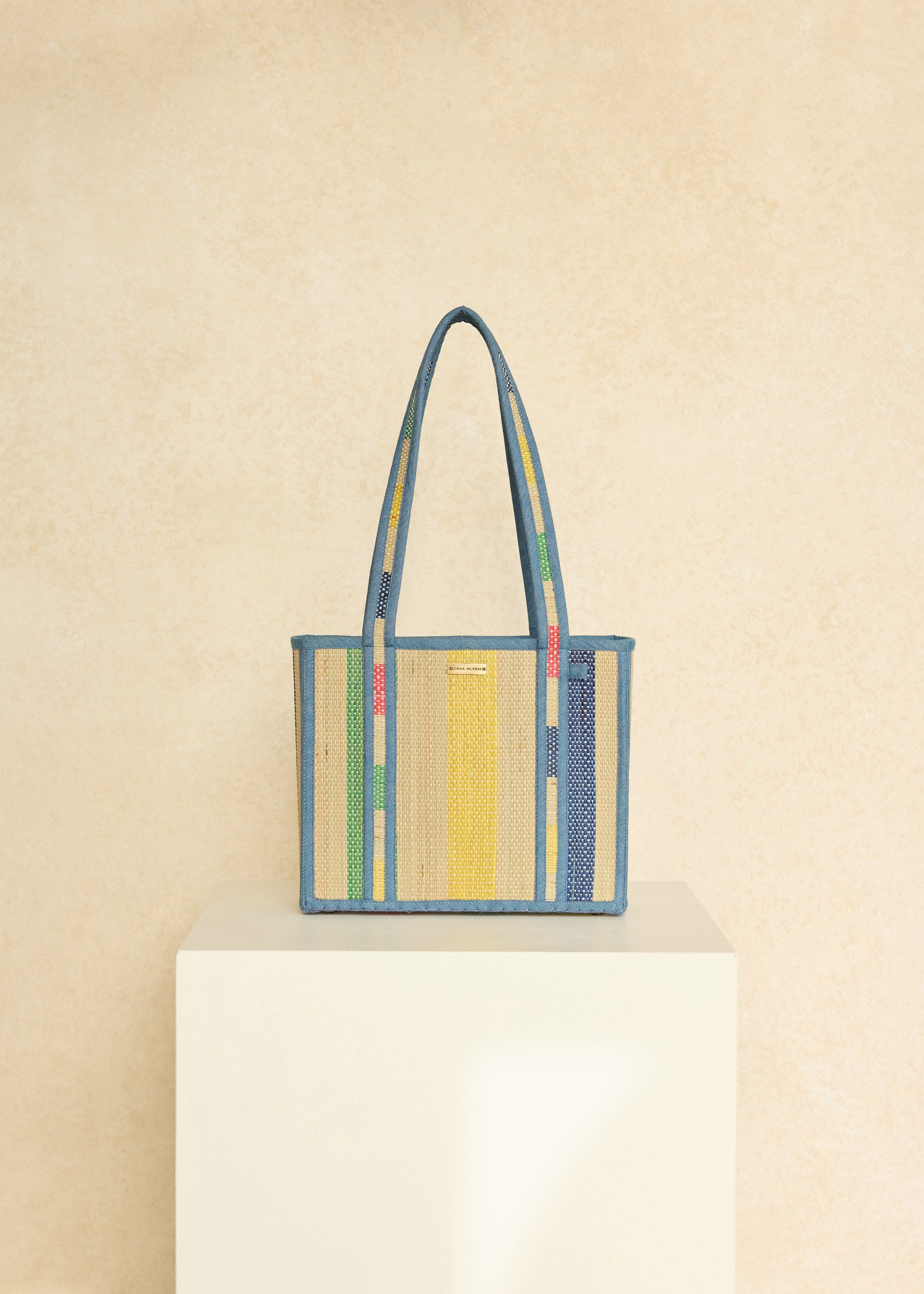 Toma el sol | Minibolso tote de mezclilla para ocasiones especiales