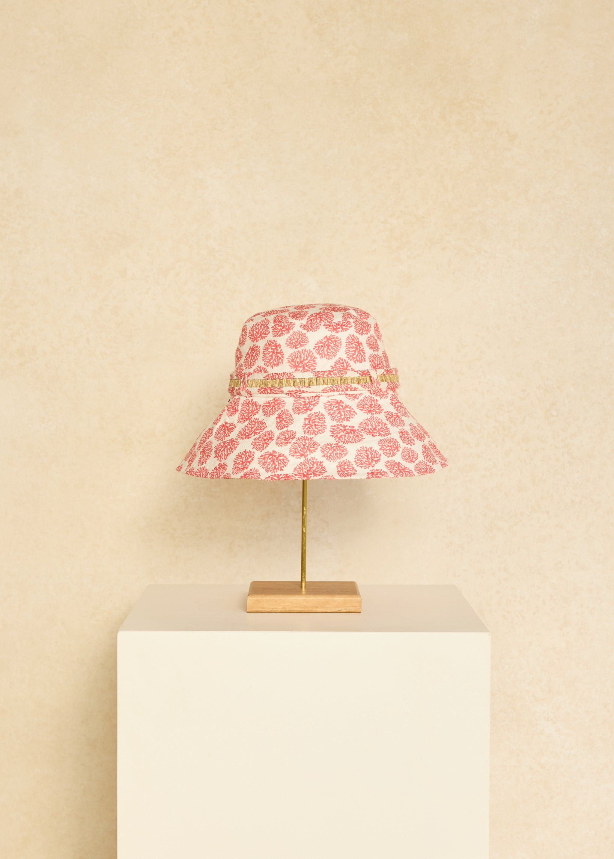 Coral | Garden Lyon Bucket Hat