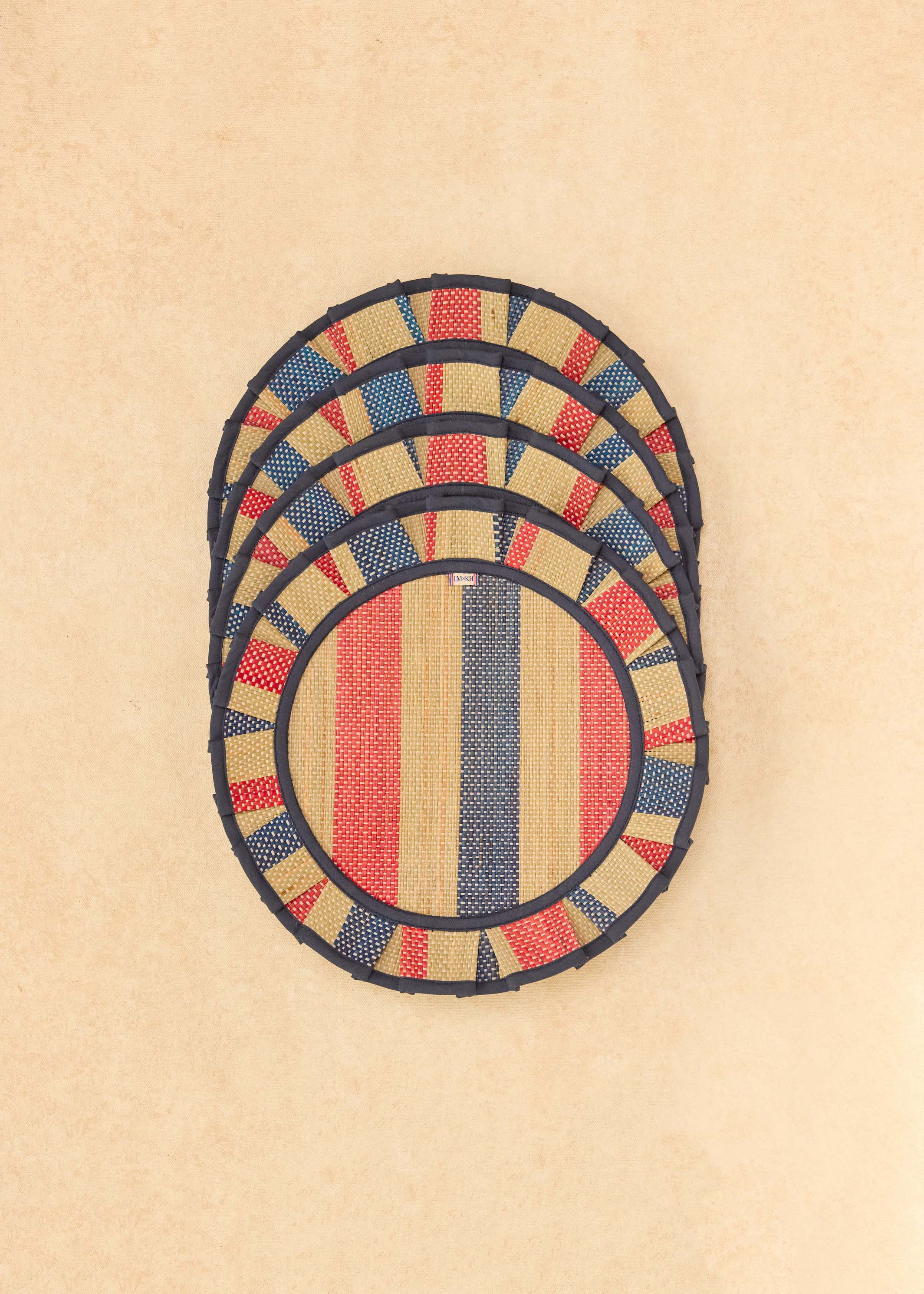 July Stripe The Social Set Placemats | Medium | Set of 4