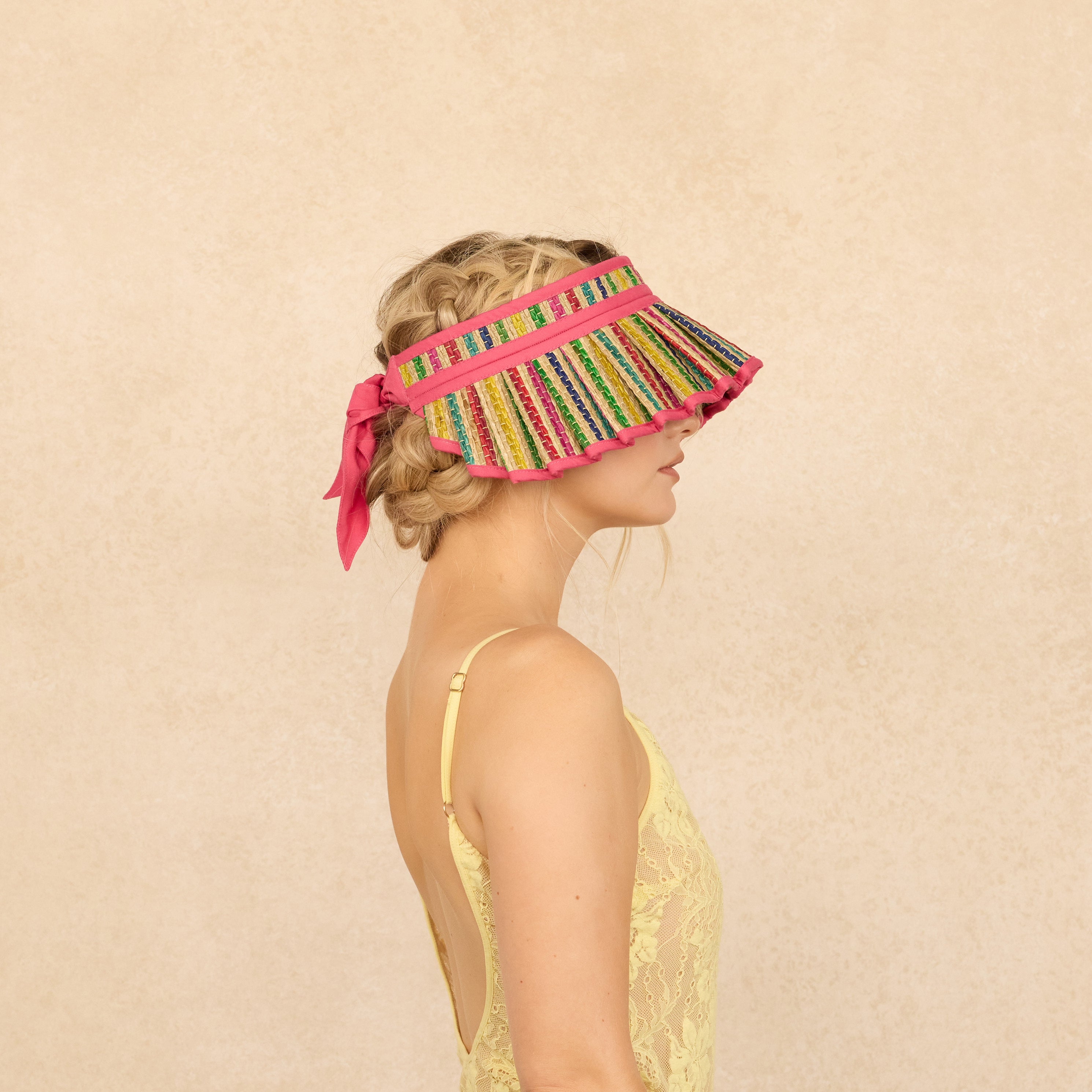 Tropical | Fuchsia | Island Cabana Visor