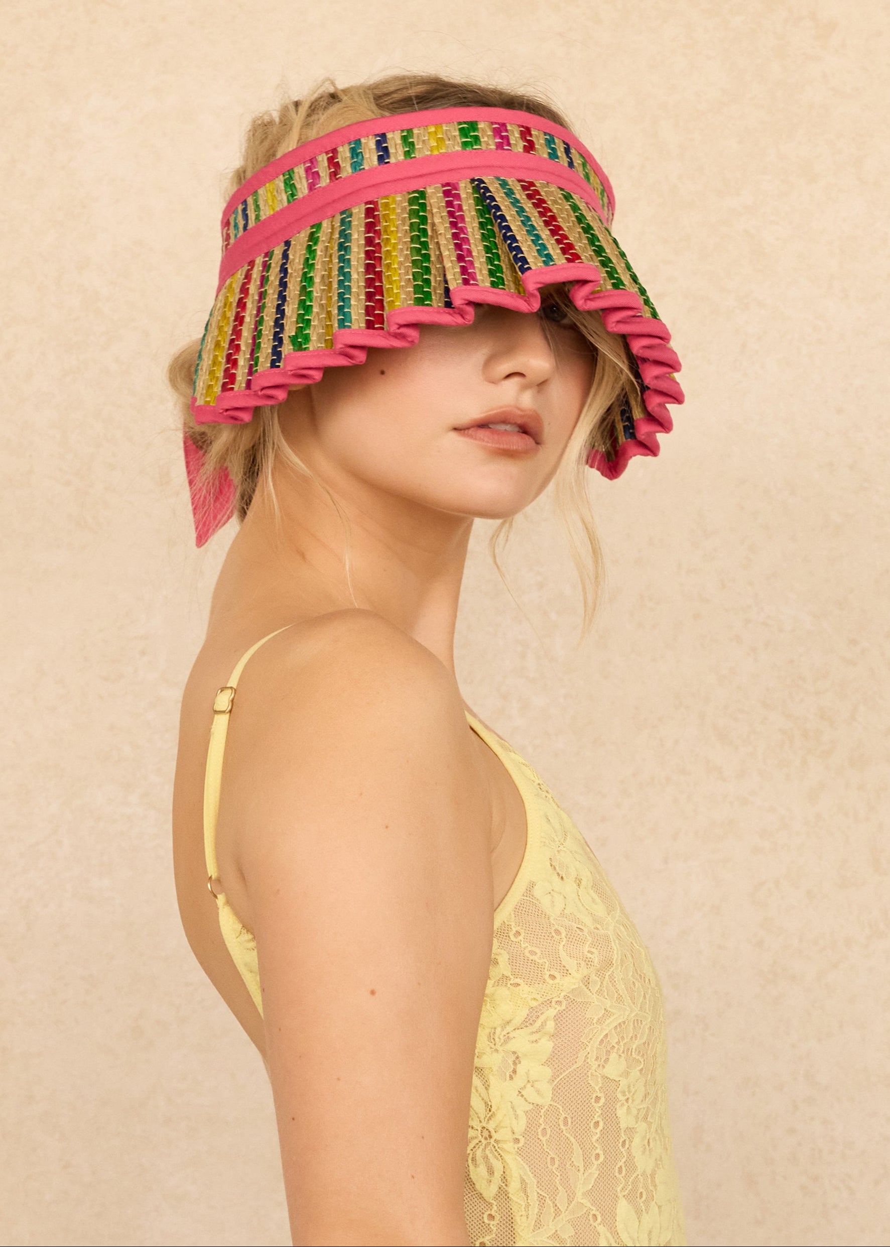 Tropical | Fuchsia | Island Cabana Visor