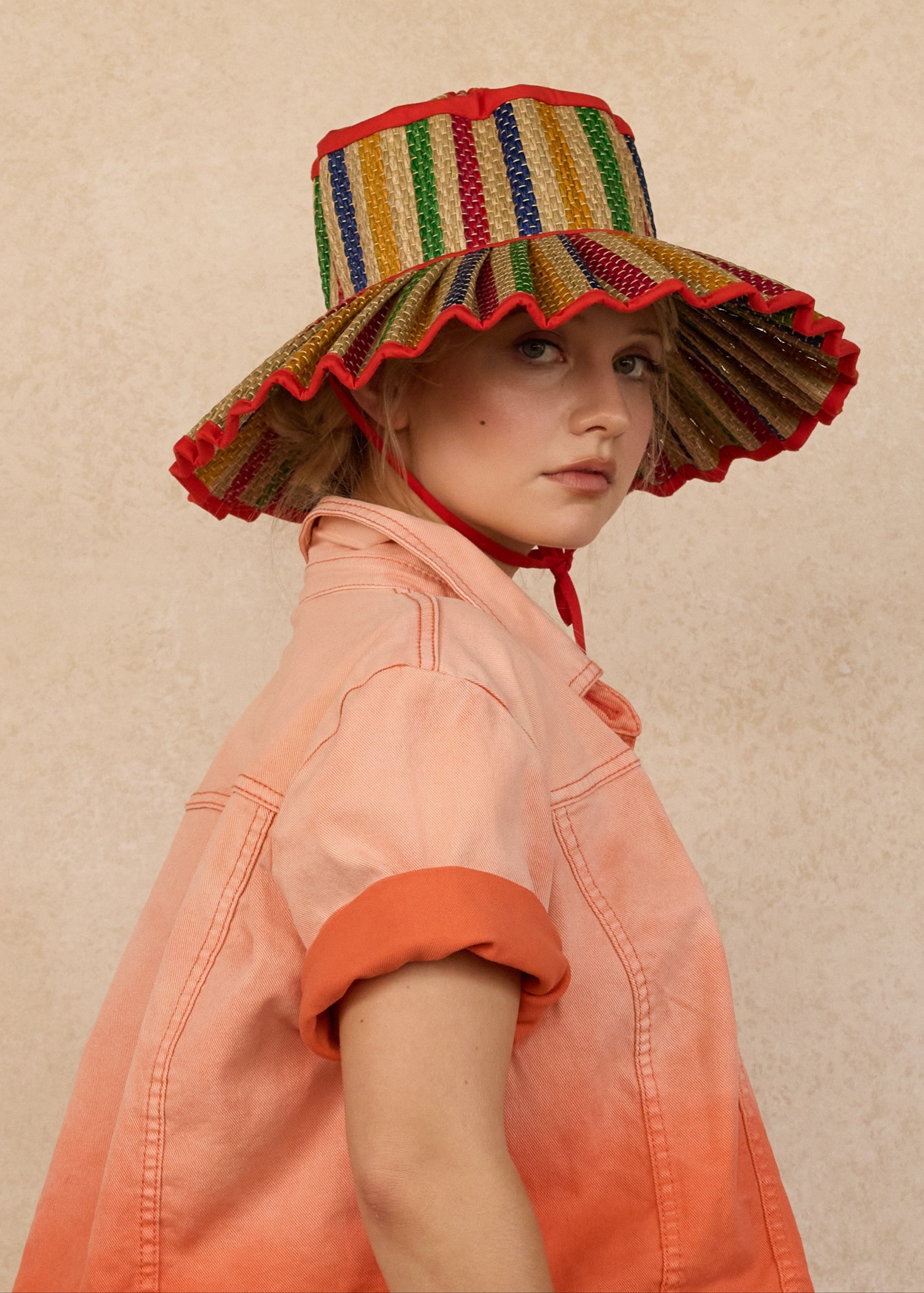 Crayons | Tangerine | Luxe Capri Hat