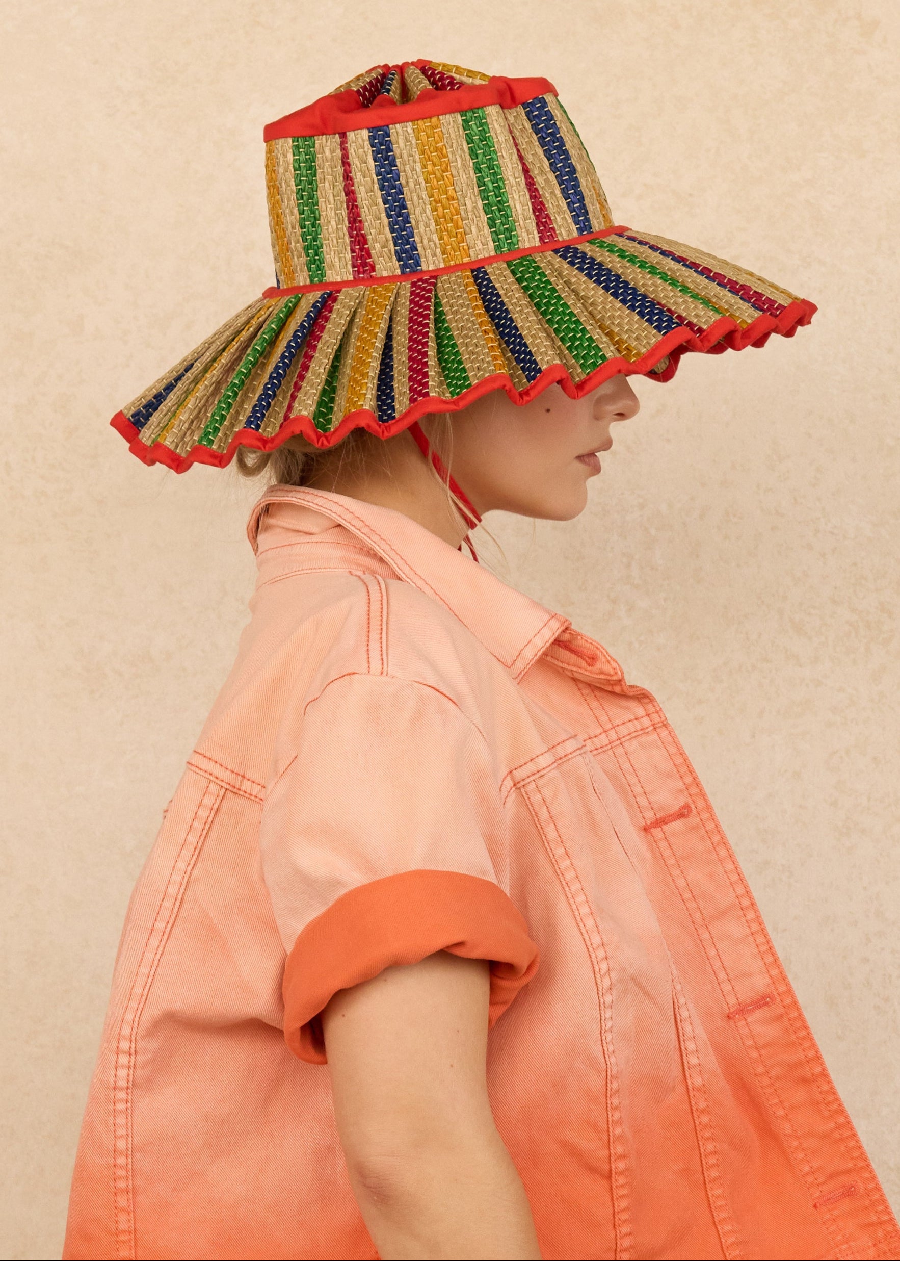 Crayons | Tangerine | Luxe Capri Hat