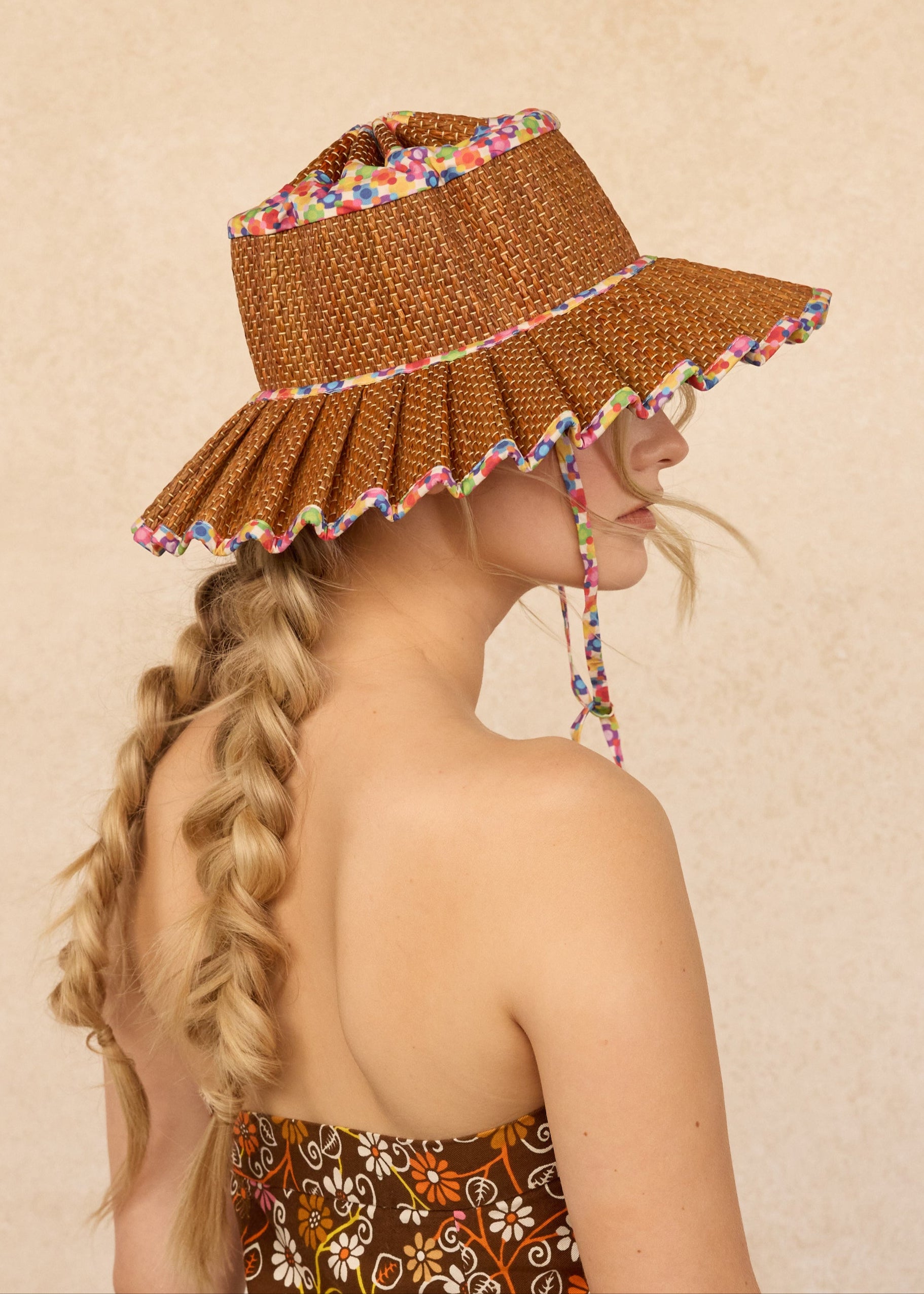 Sun Speckles | Afternoon | Luxe Capri Hat