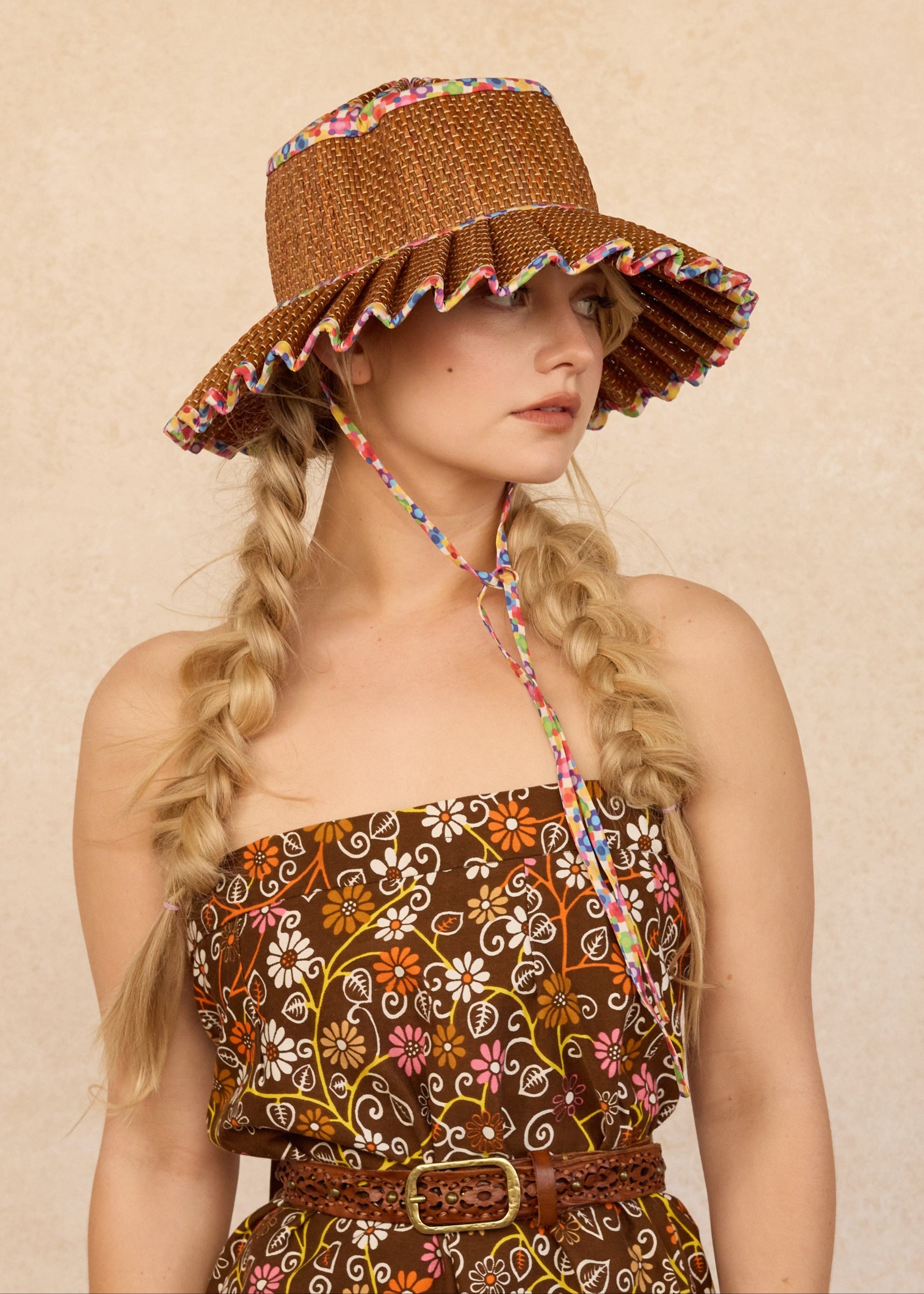Sun Speckles | Afternoon | Luxe Capri Hat