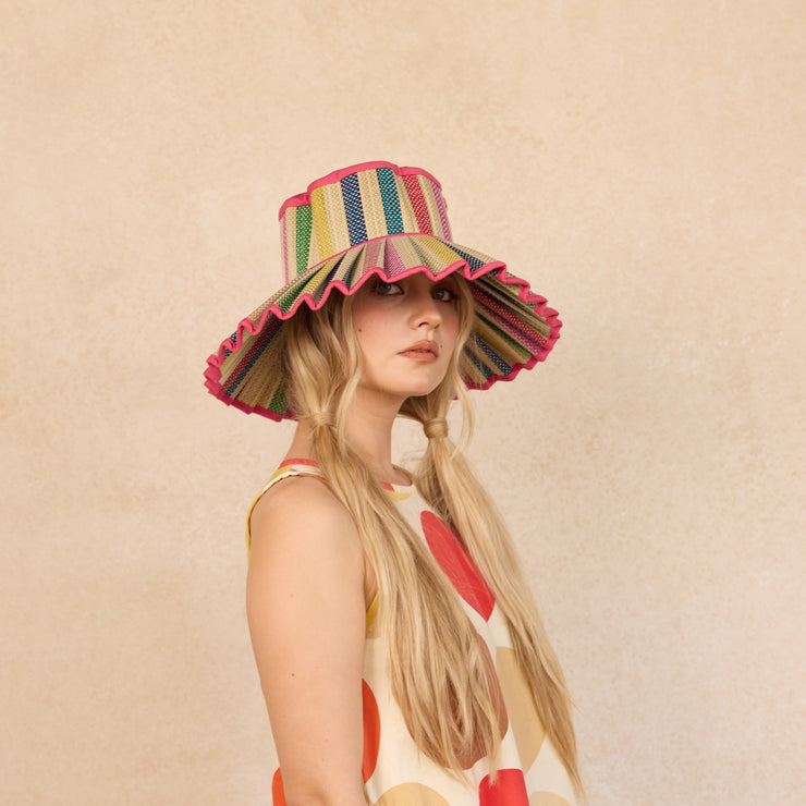 Resort Days | Fuschia | Luxe Capri Hat