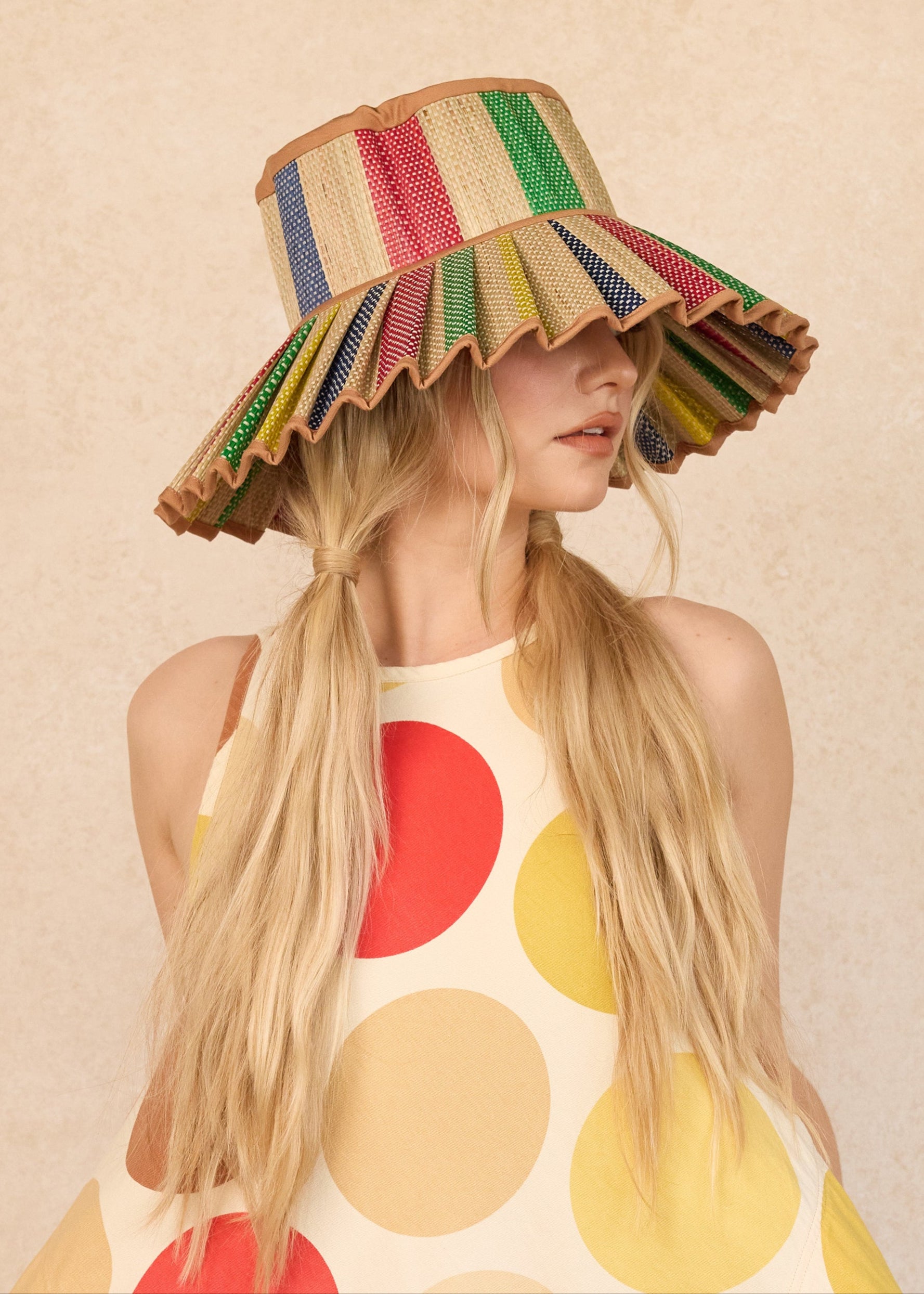 Sun Bathe | Tan | Luxe Capri Hat
