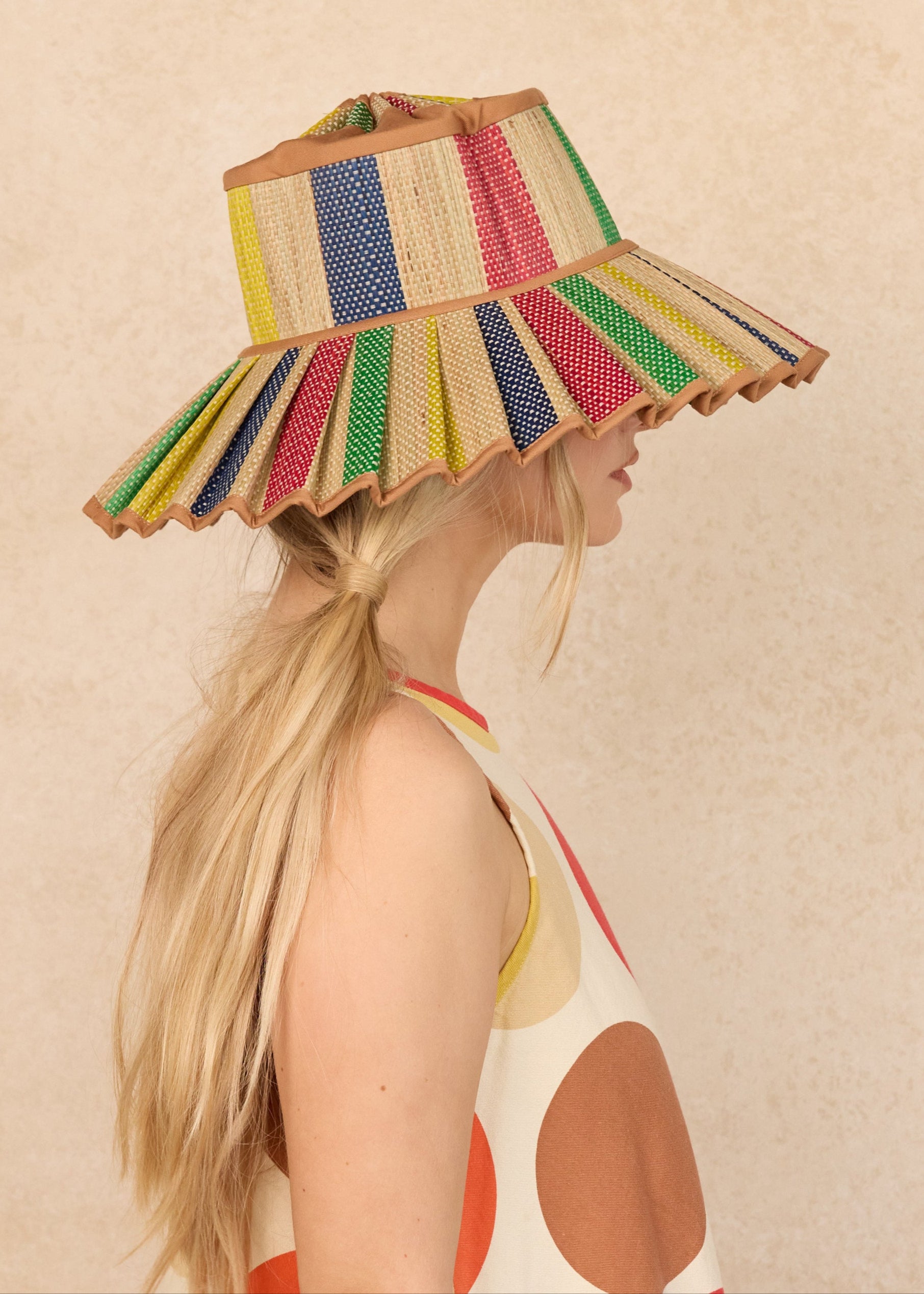 Sun Bathe | Tan | Luxe Capri Hat
