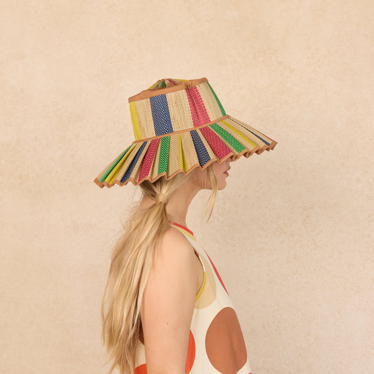 Sun Bathe | Tan | Luxe Capri Hat