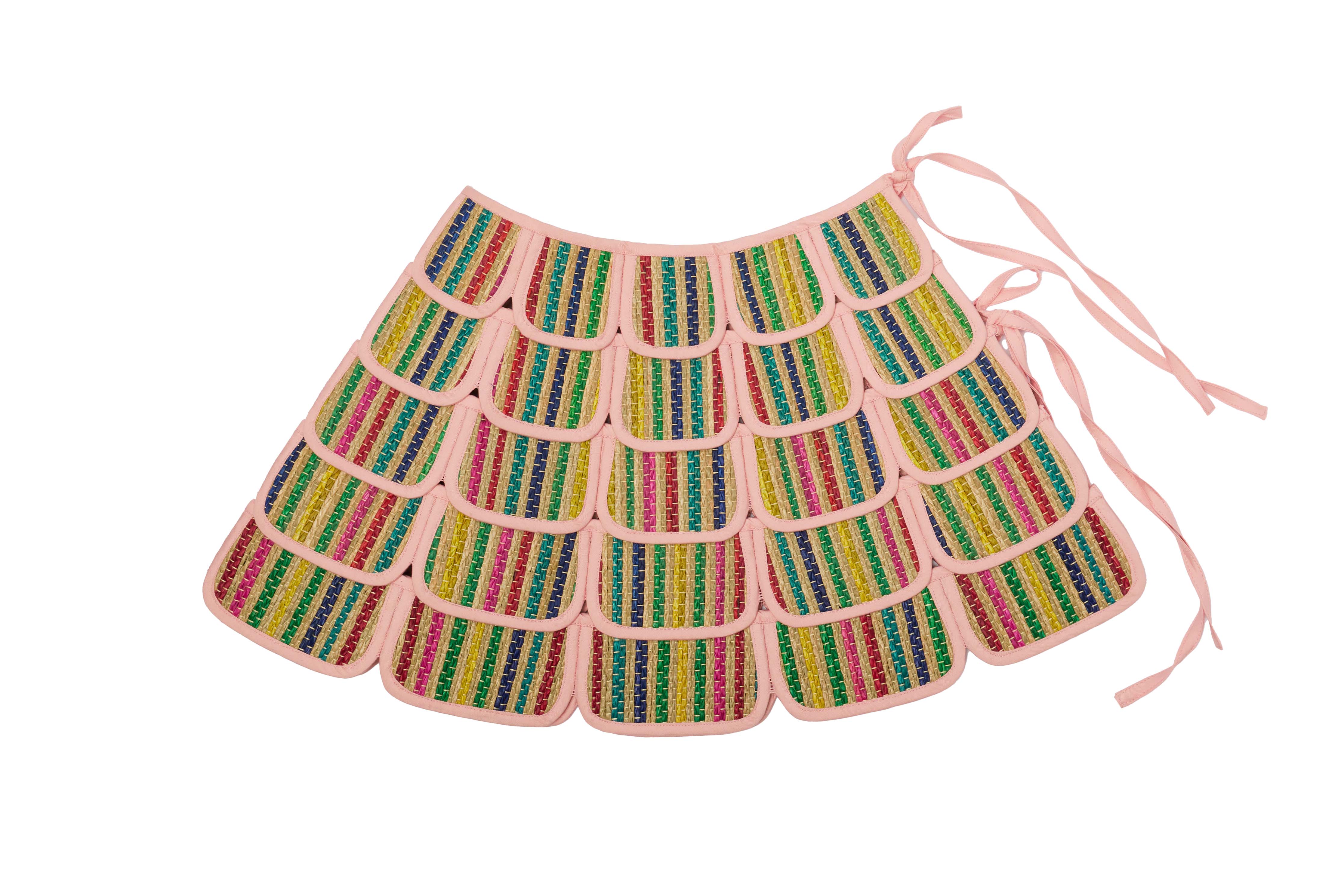 Tropical | Candy Pink | Acorn Skirt