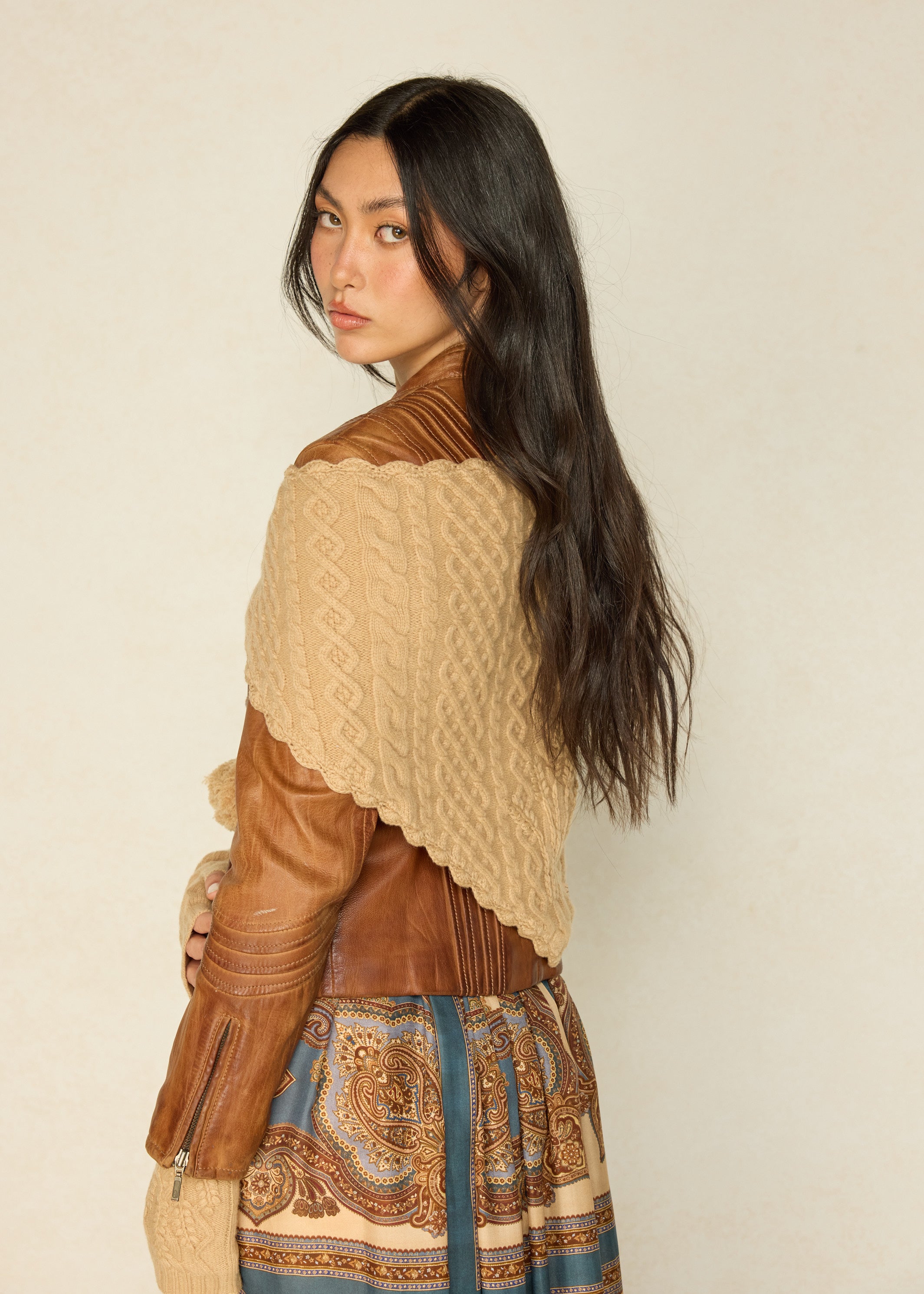 Chai Tea | Alpine Maxi Kerchief