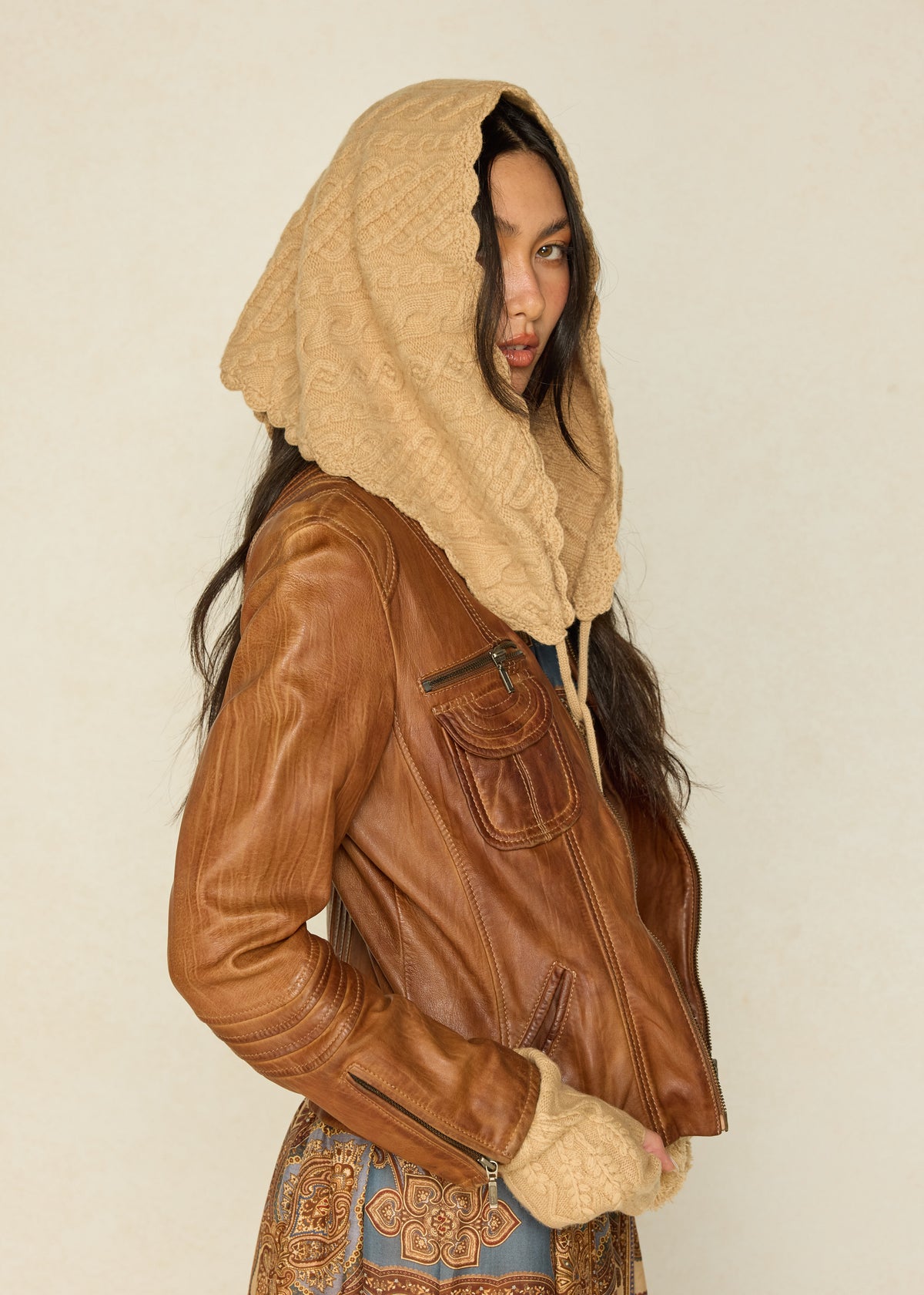 Chai Tea | Alpine Maxi Kerchief