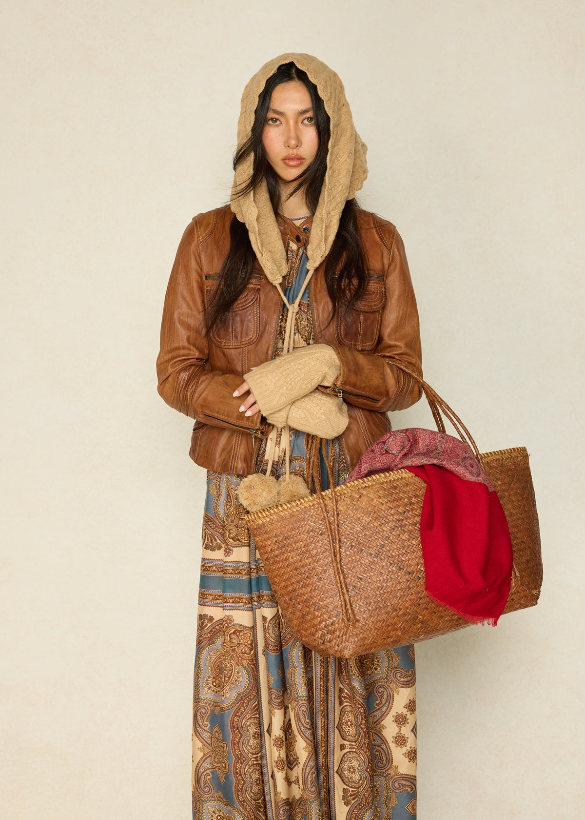 Chai Tea | Alpine Maxi Kerchief