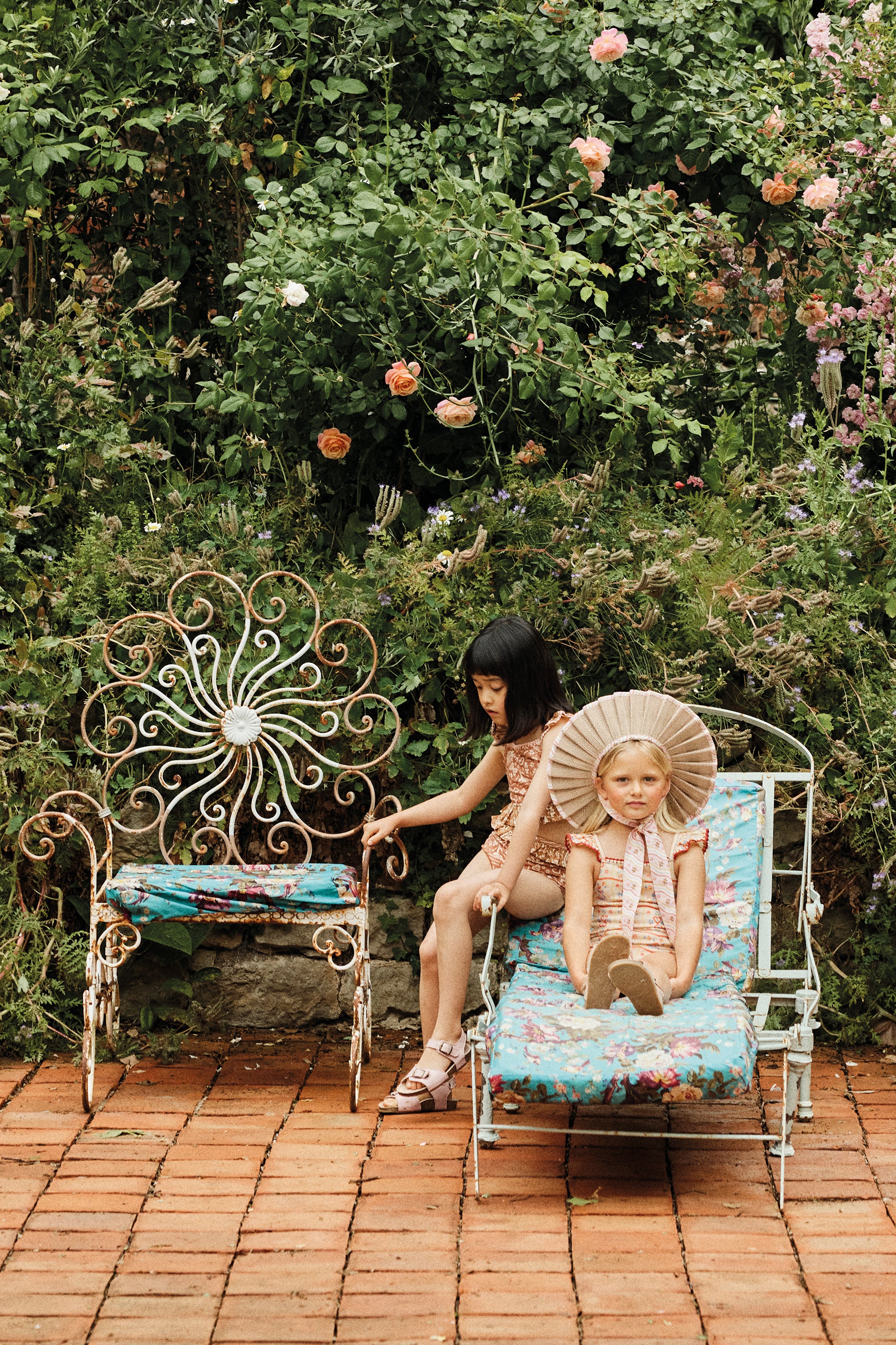 Midsummer Stripe | Island Nikki Beach Child Hat