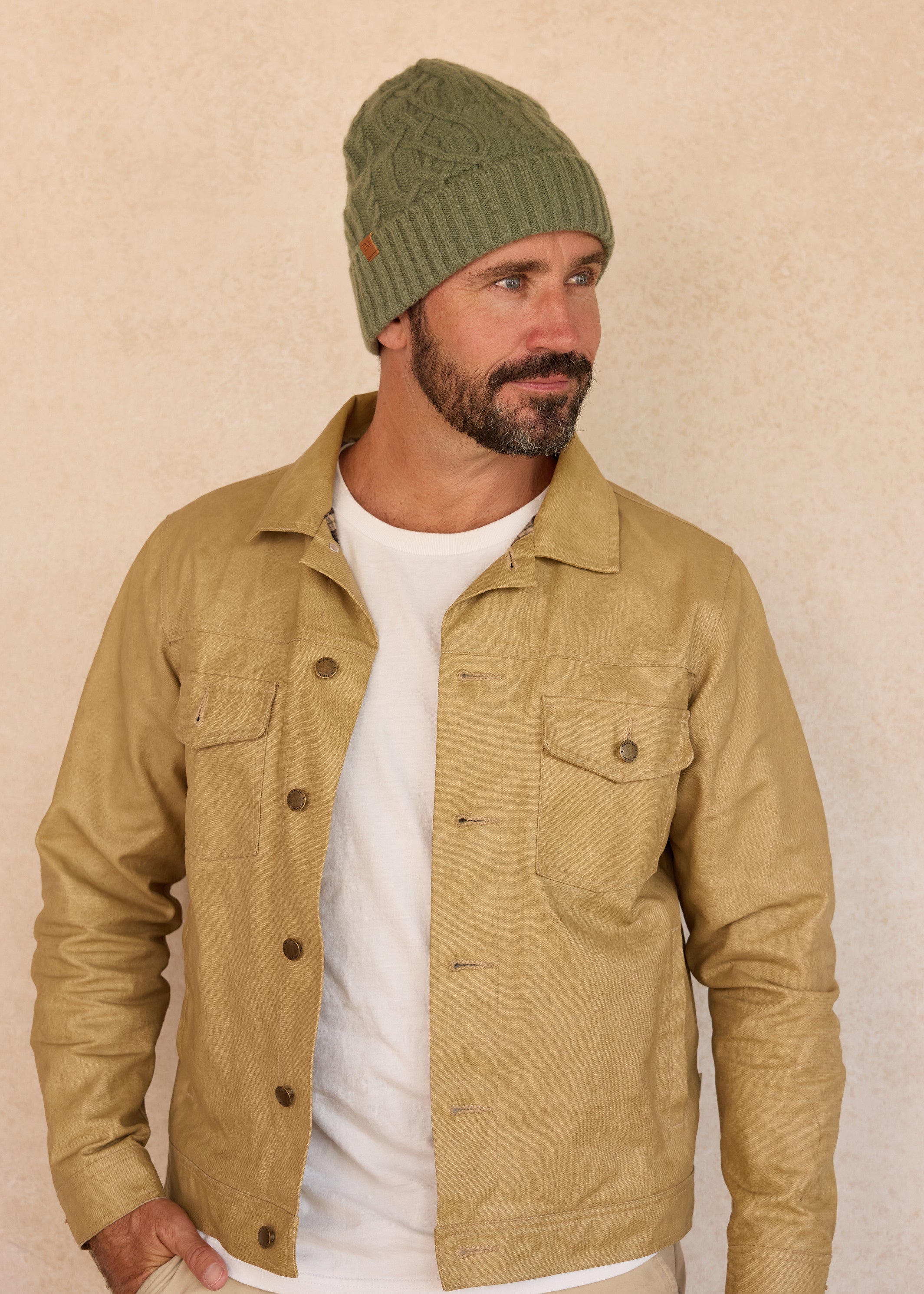 Sage Green | Burradoo Mens Beanie
