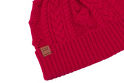 OUTLET | Chilli Red | Leura Beanie Child