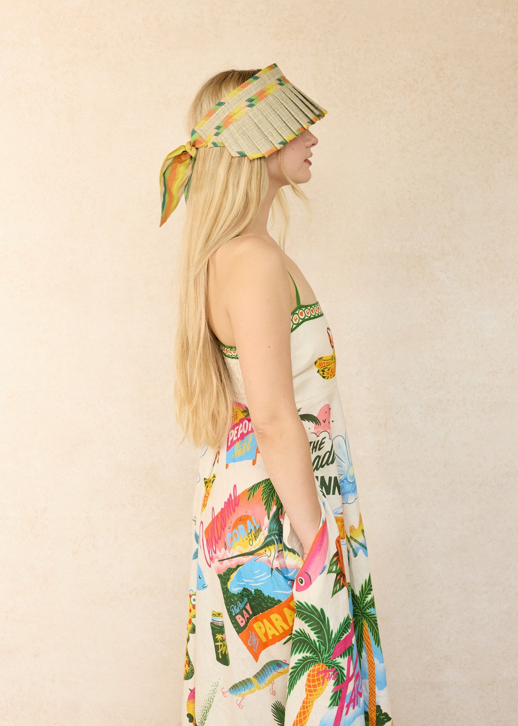 Citrus | Morning | Island Cabana Sun Visor