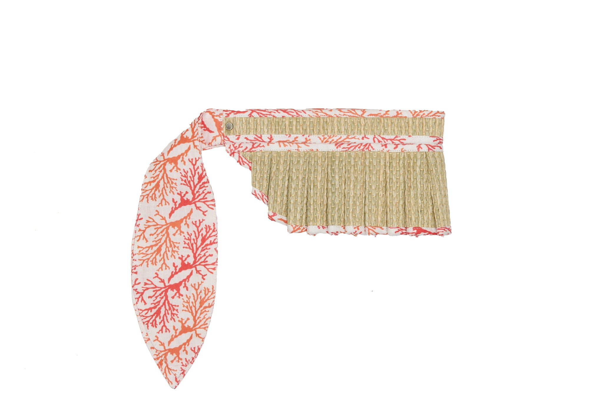 Coral | Island Cabana Sun Visor