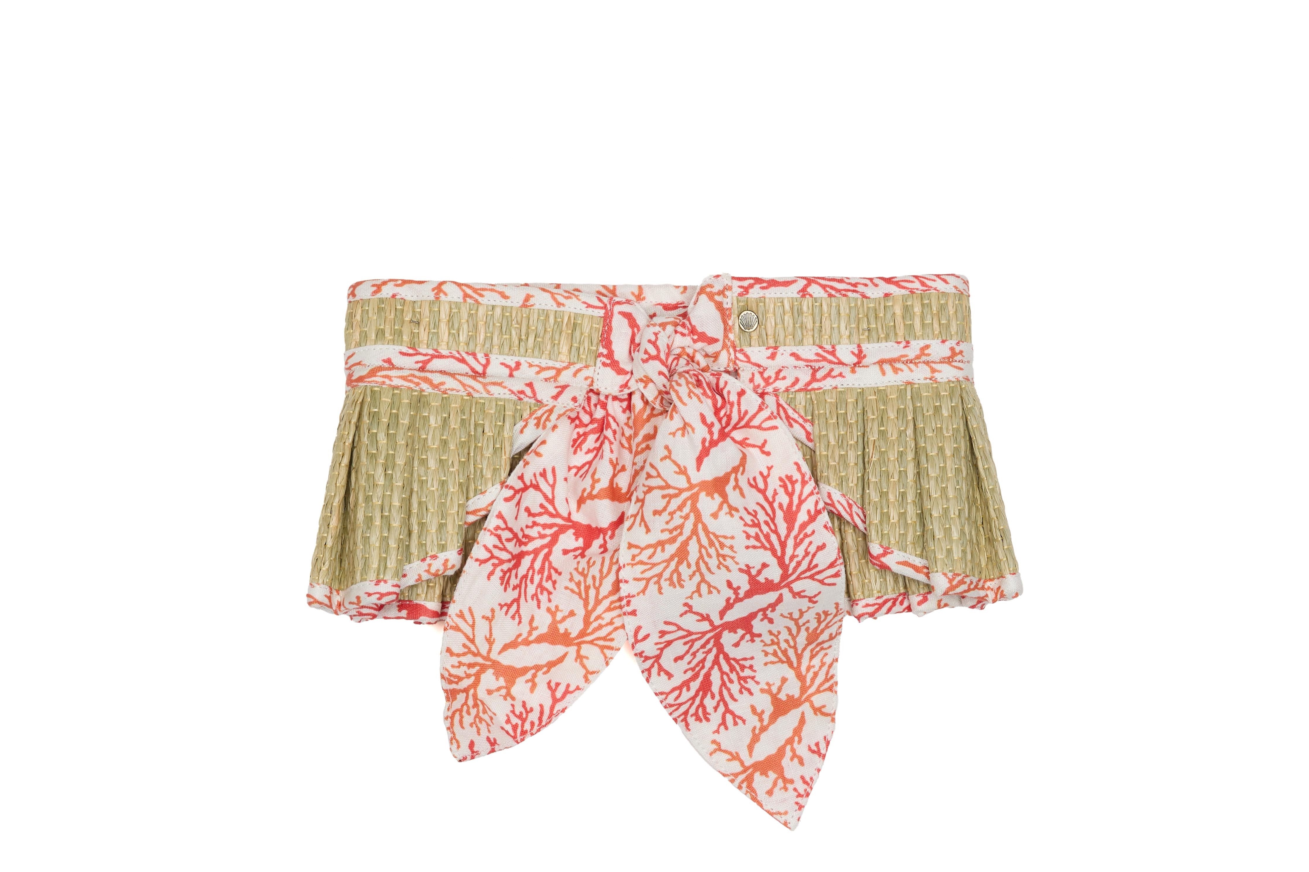 Coral | Island Cabana Sun Visor