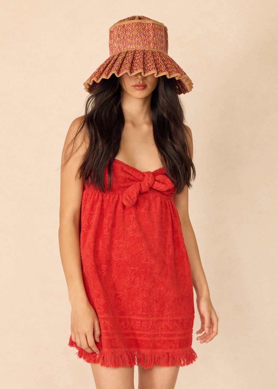 Bougainvillea | Tan | Island Capri Hat