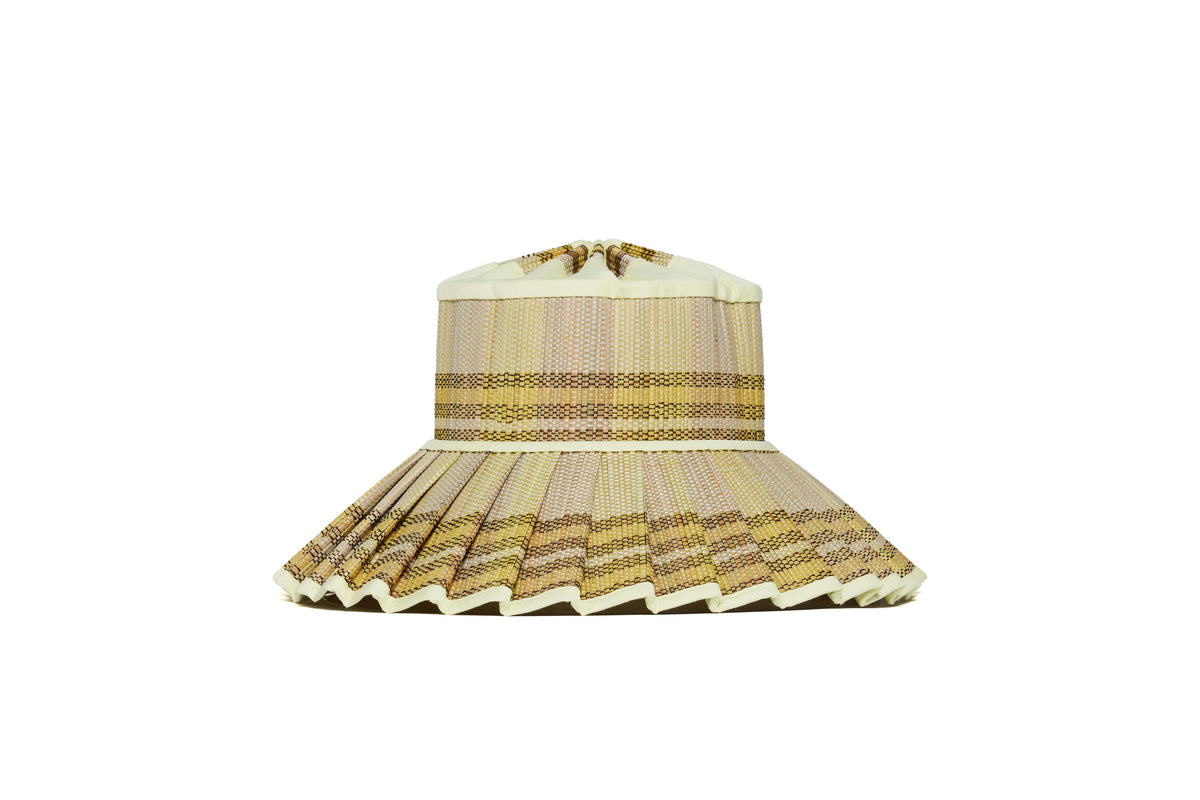 Sombrero Capri de Paja Trenzada | Miel