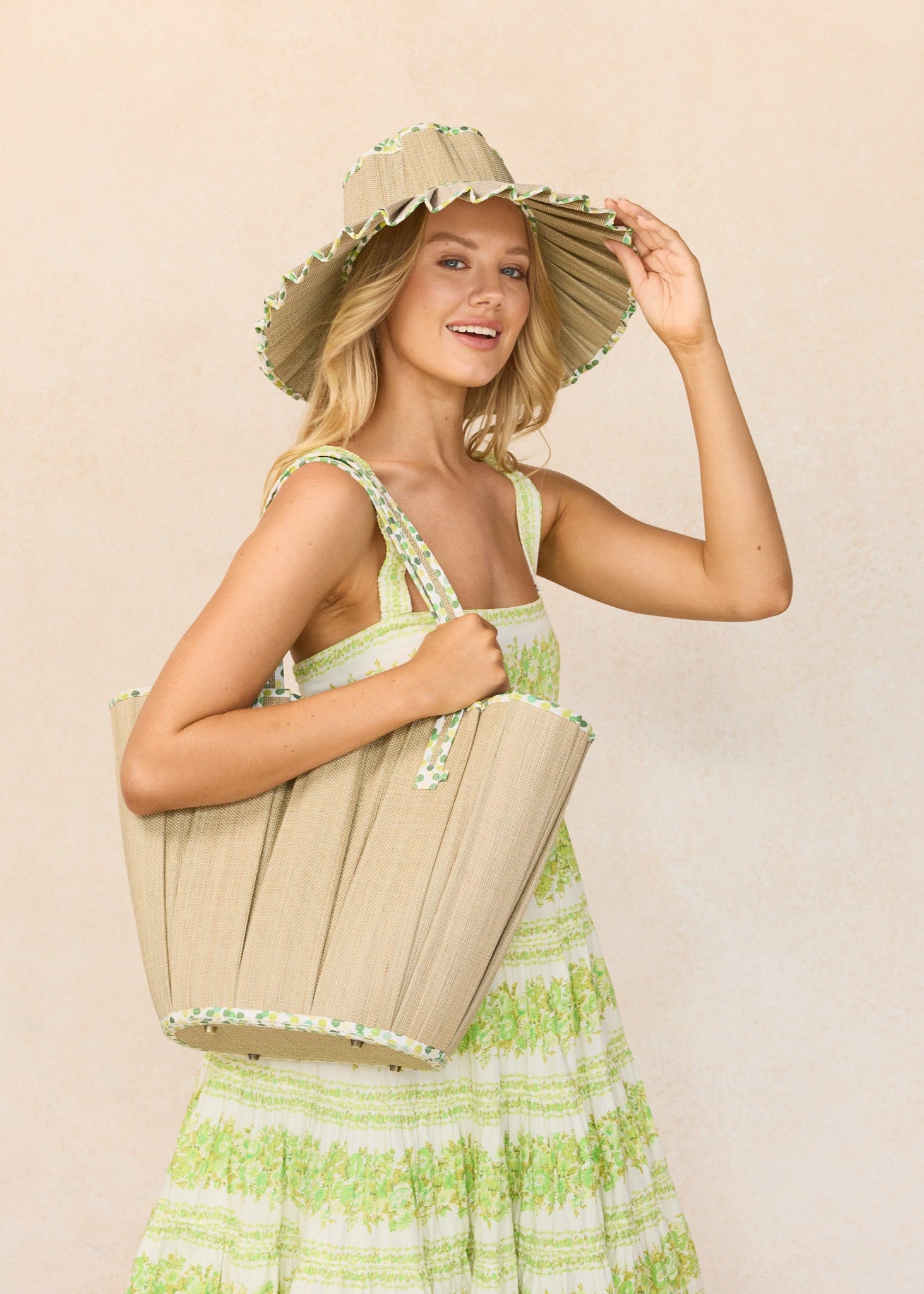 St Lucia | Luxe Capri Hat