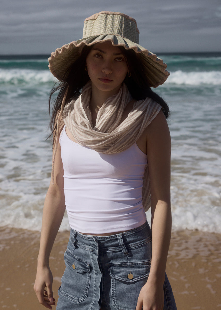 Flannel Kiss | Luxe Capri Hat