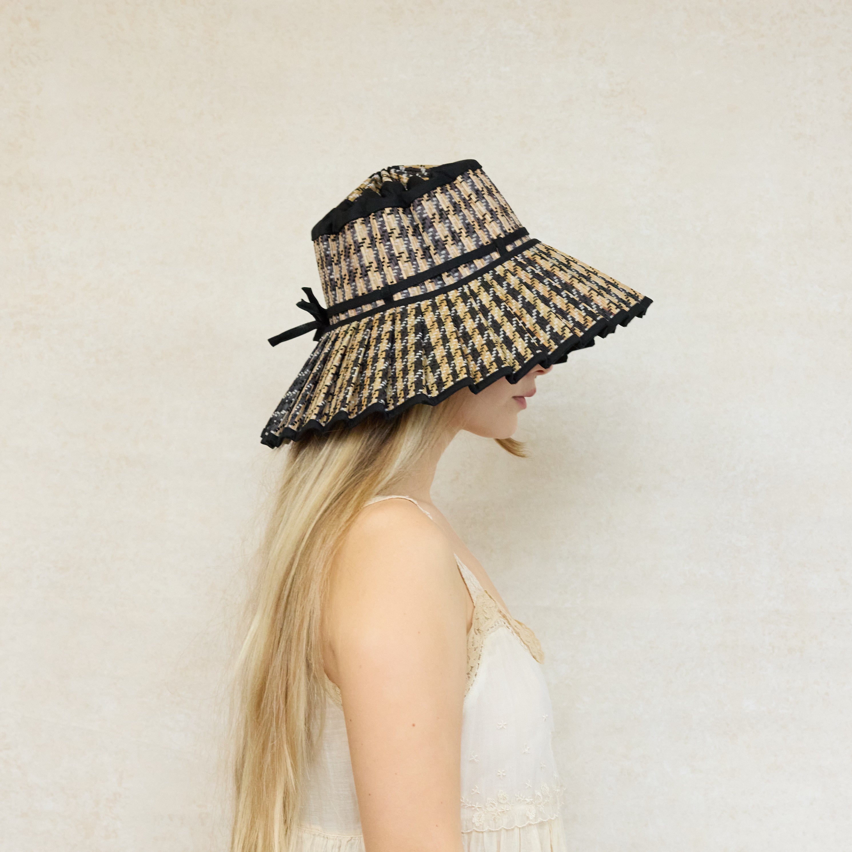 Roma | Luxe Capri With Tie Hat