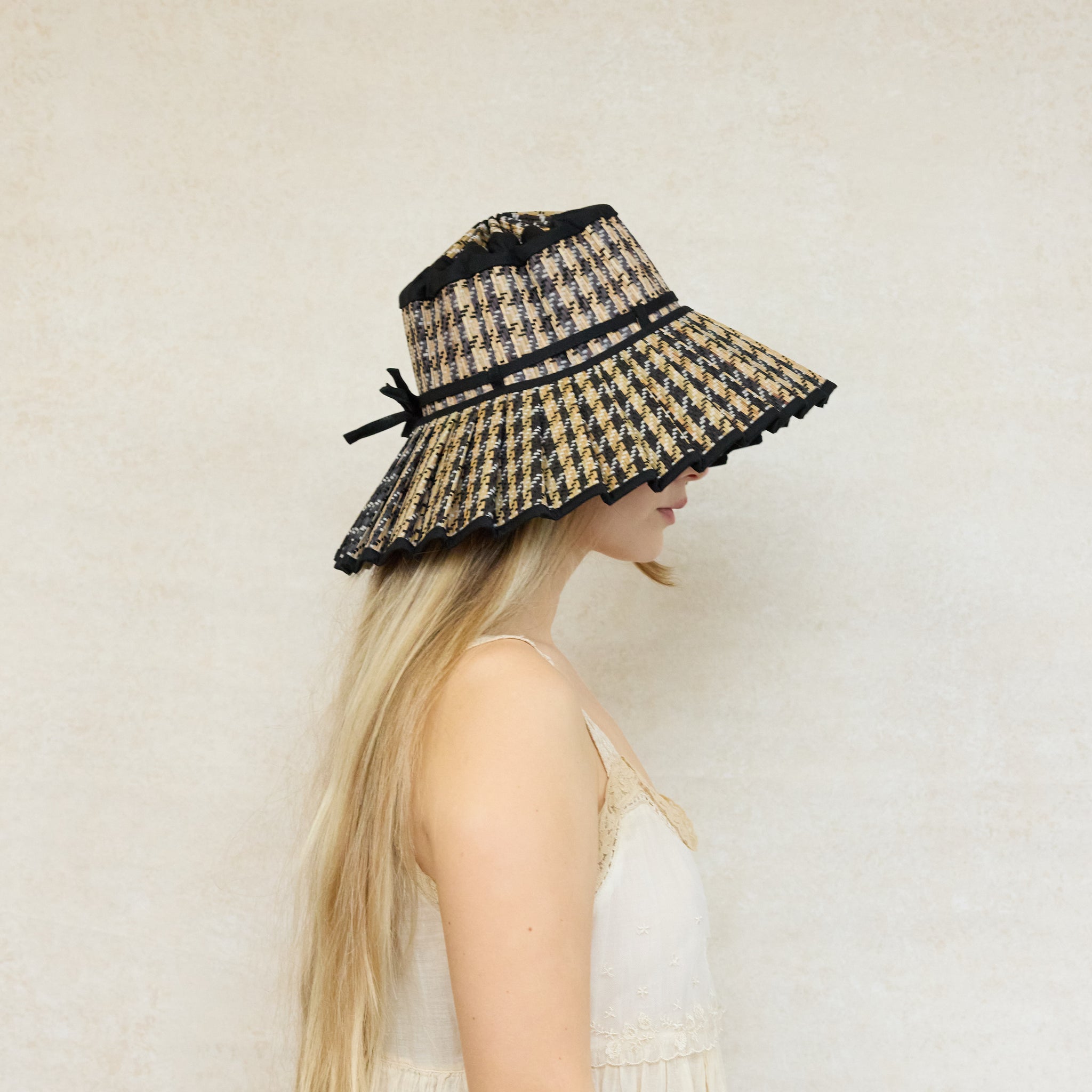Roma | Luxe Capri With Tie Hat