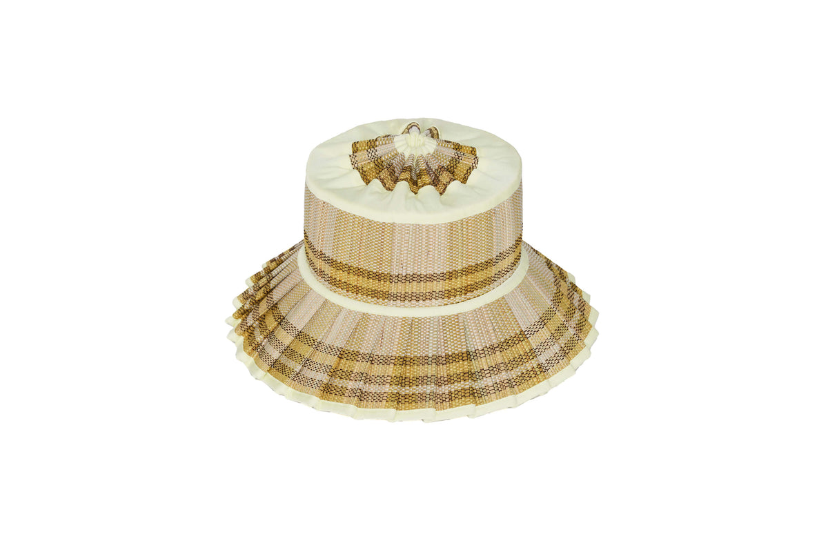 Sombrero Capri de Paja Trenzada | Miel
