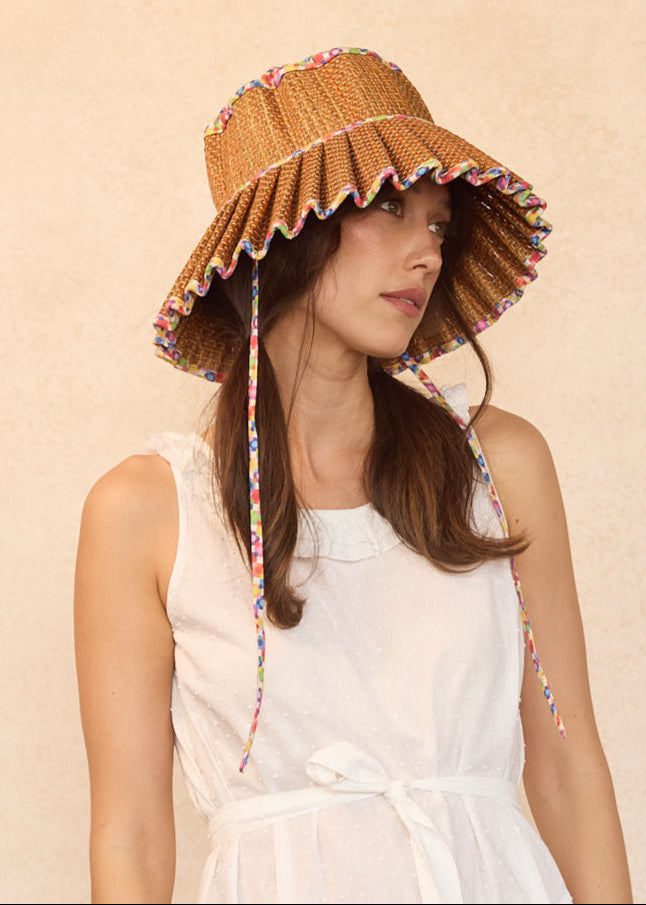 Sun Speckles | Afternoon | Luxe Capri Hat