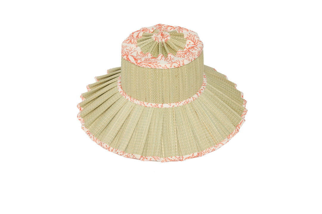 Coral | Luxe Capri Hat – Lorna Murray