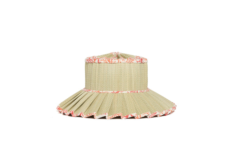 Coral | Luxe Capri Hat