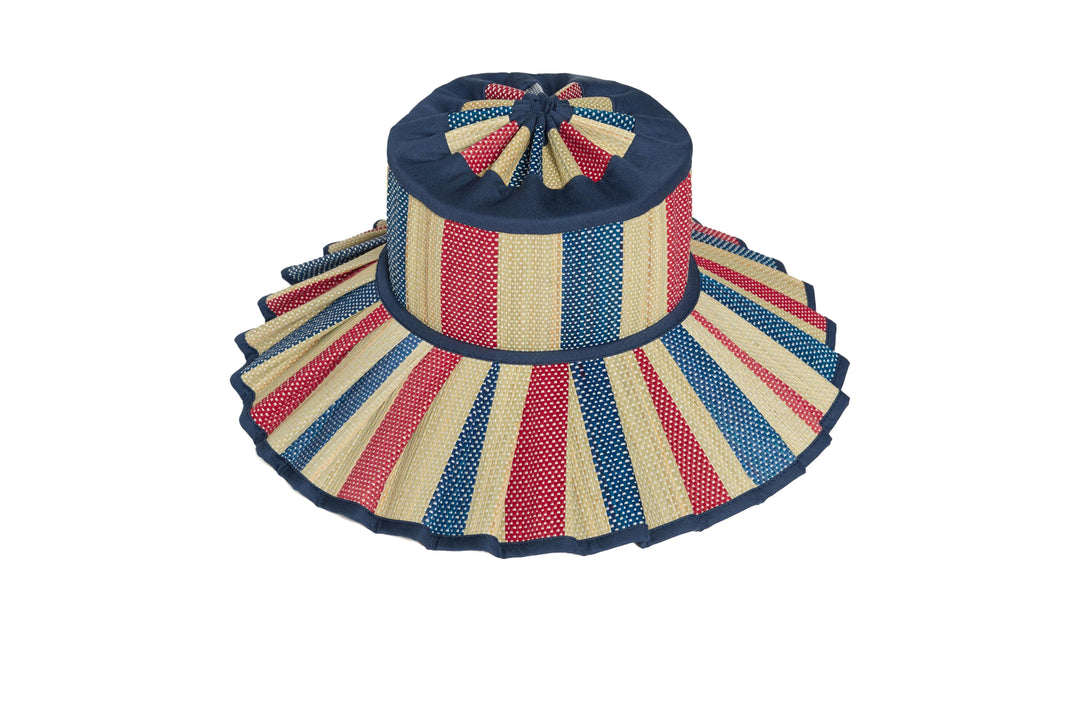 July | Stripe | Island Capri Hat – Lorna Murray
