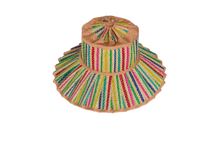 Tropical | Tan | Luxe Capri Hat