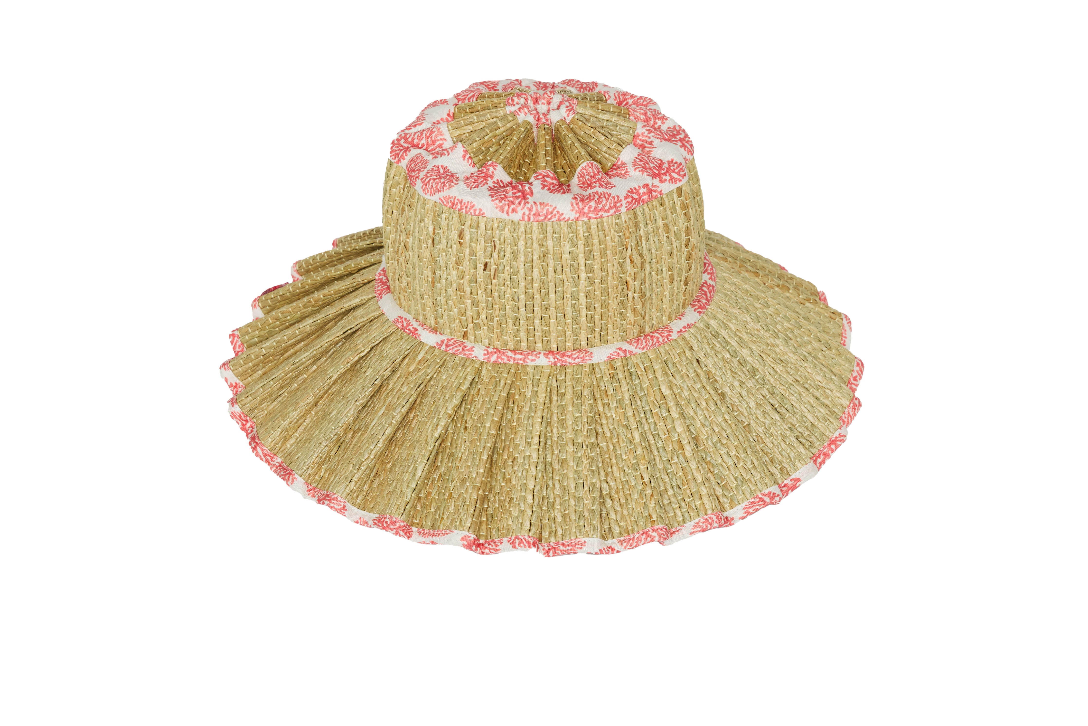 Coral | Luxe Capri Hat