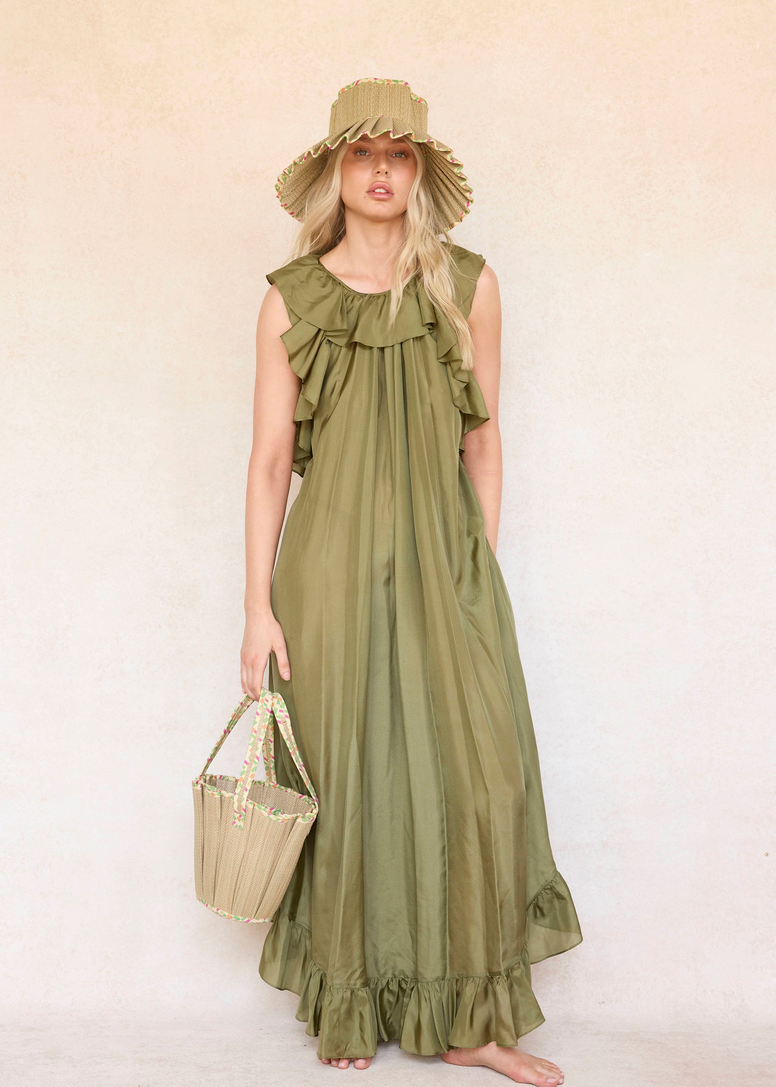 Jungle Oasis | Luxe Capri Hat