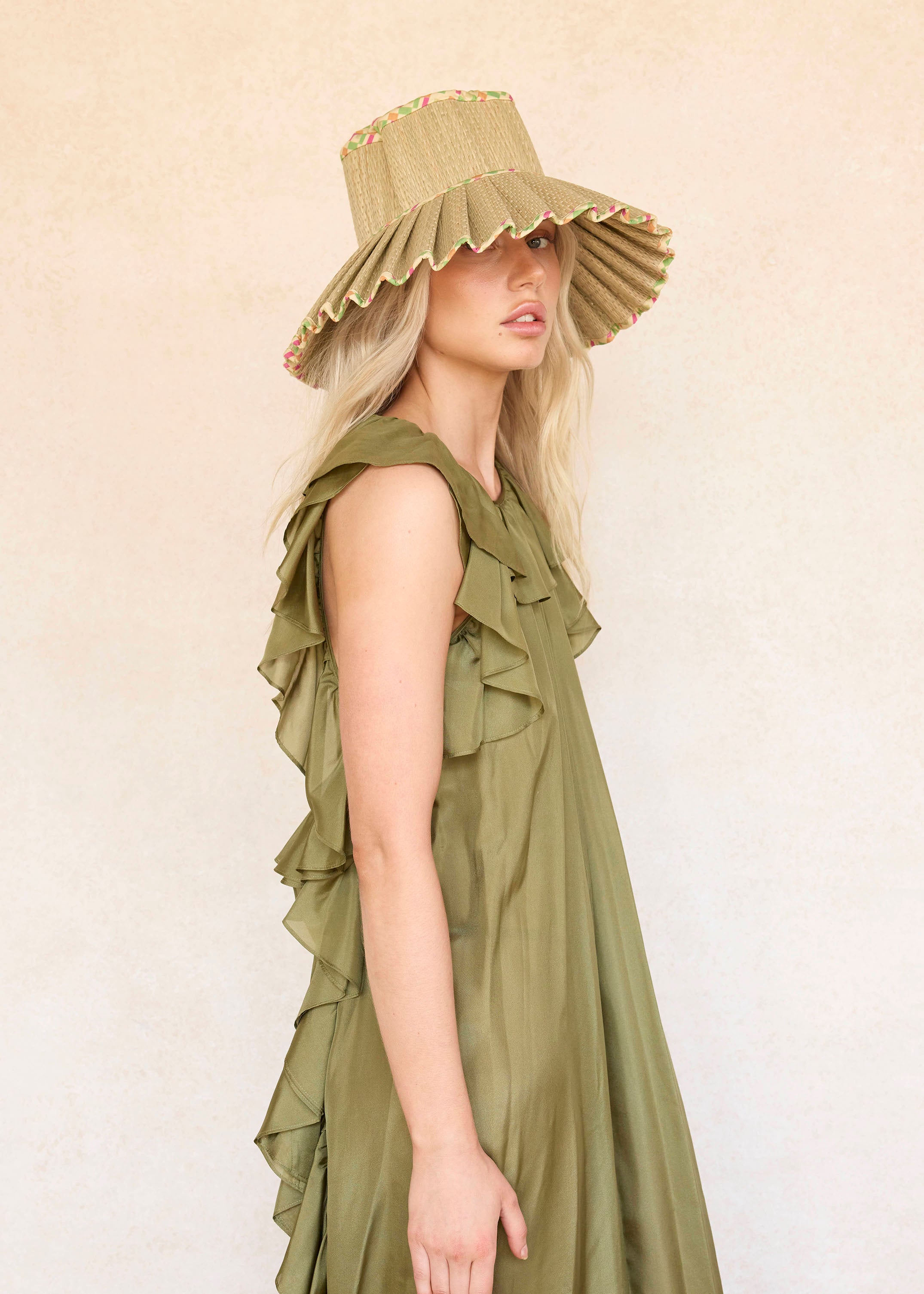 Jungle Oasis | Luxe Capri Hat