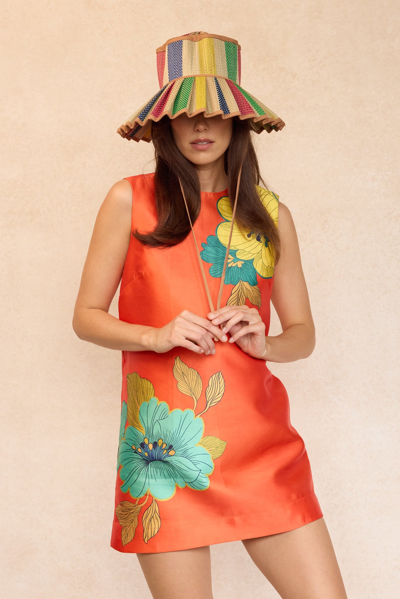 Sun Bathe | Tan | Luxe Capri Hat
