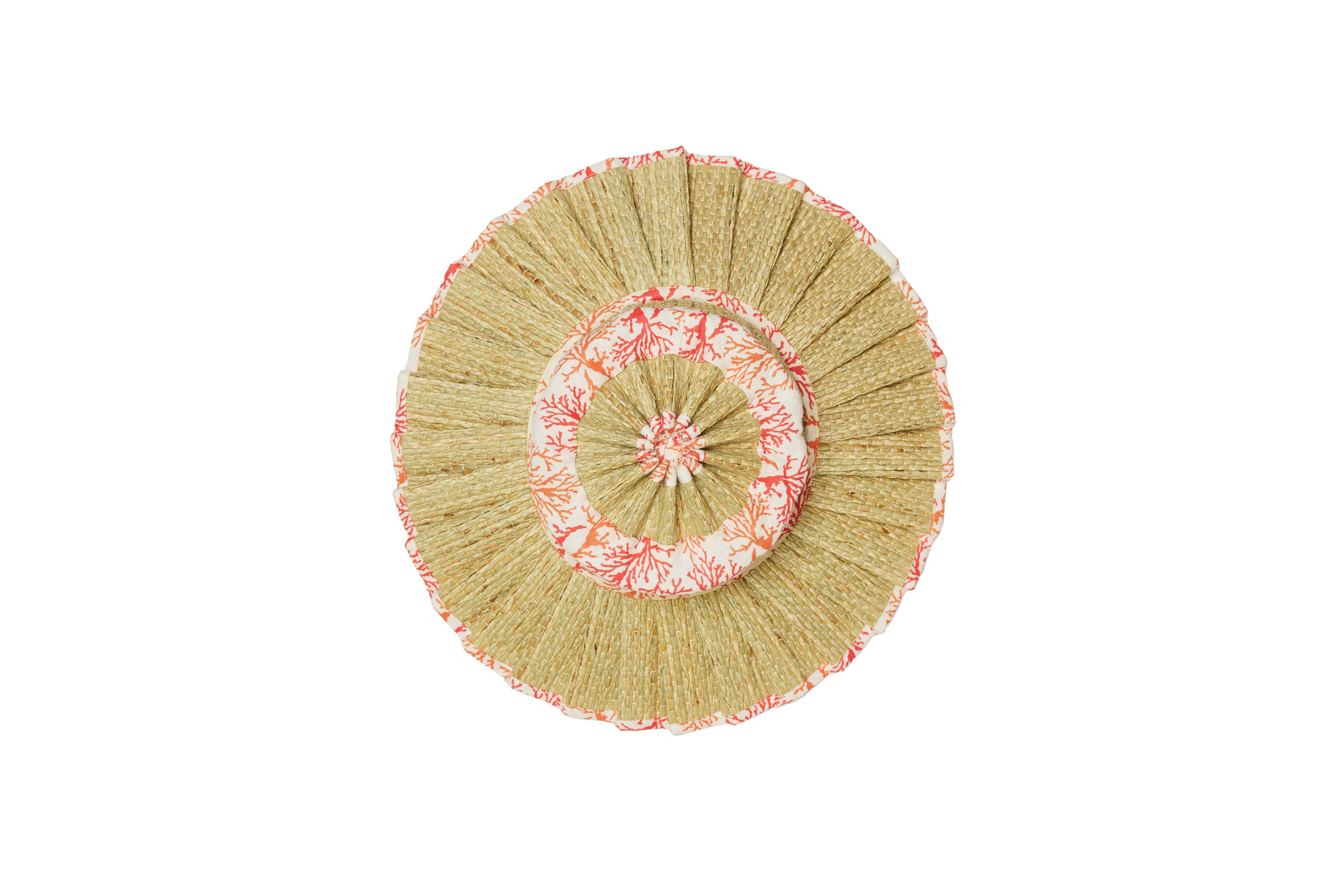 OFERTA | Coral | Sombrero Capri de lujo