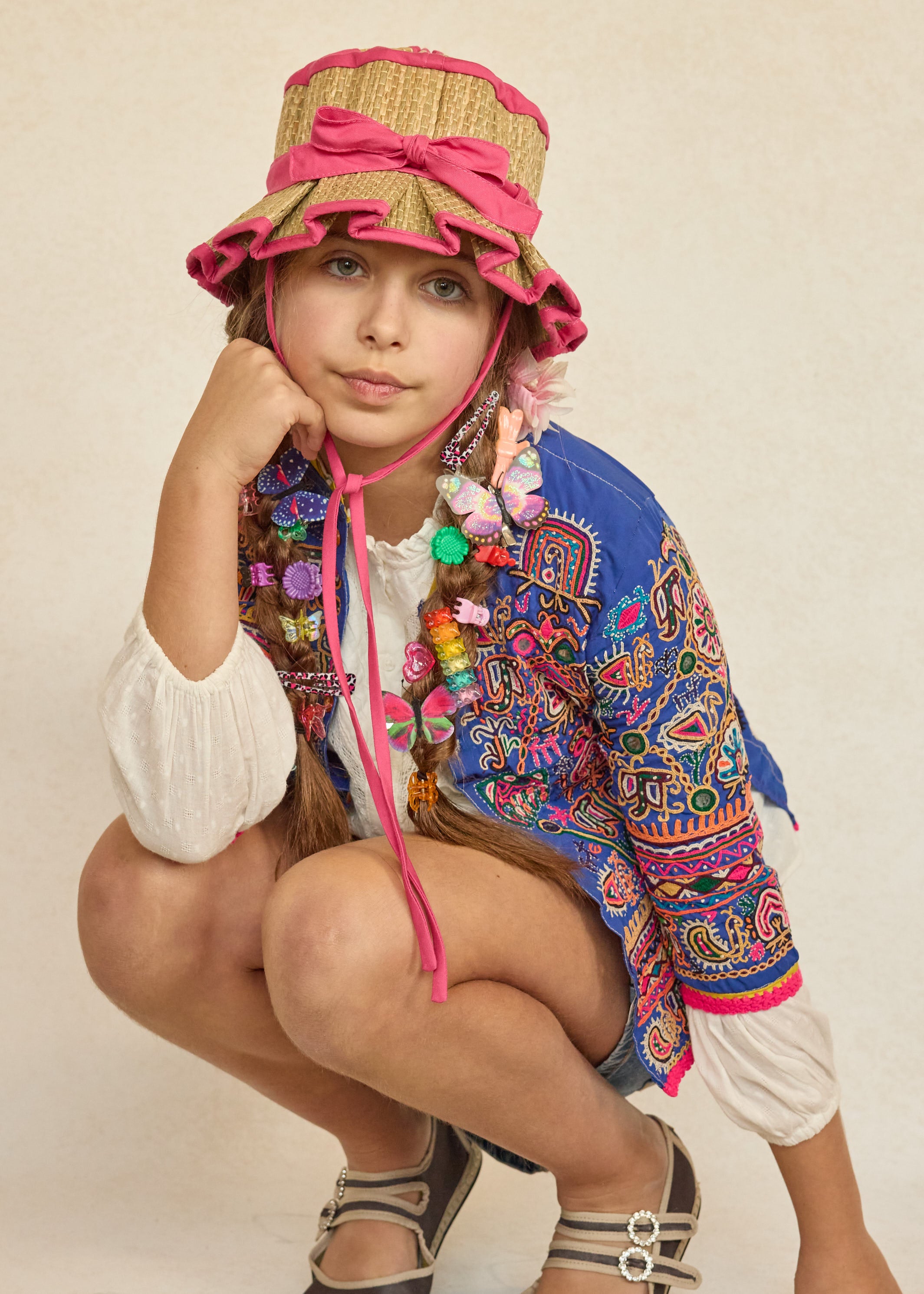 Flamingo | Island Beauty Point Child Hat
