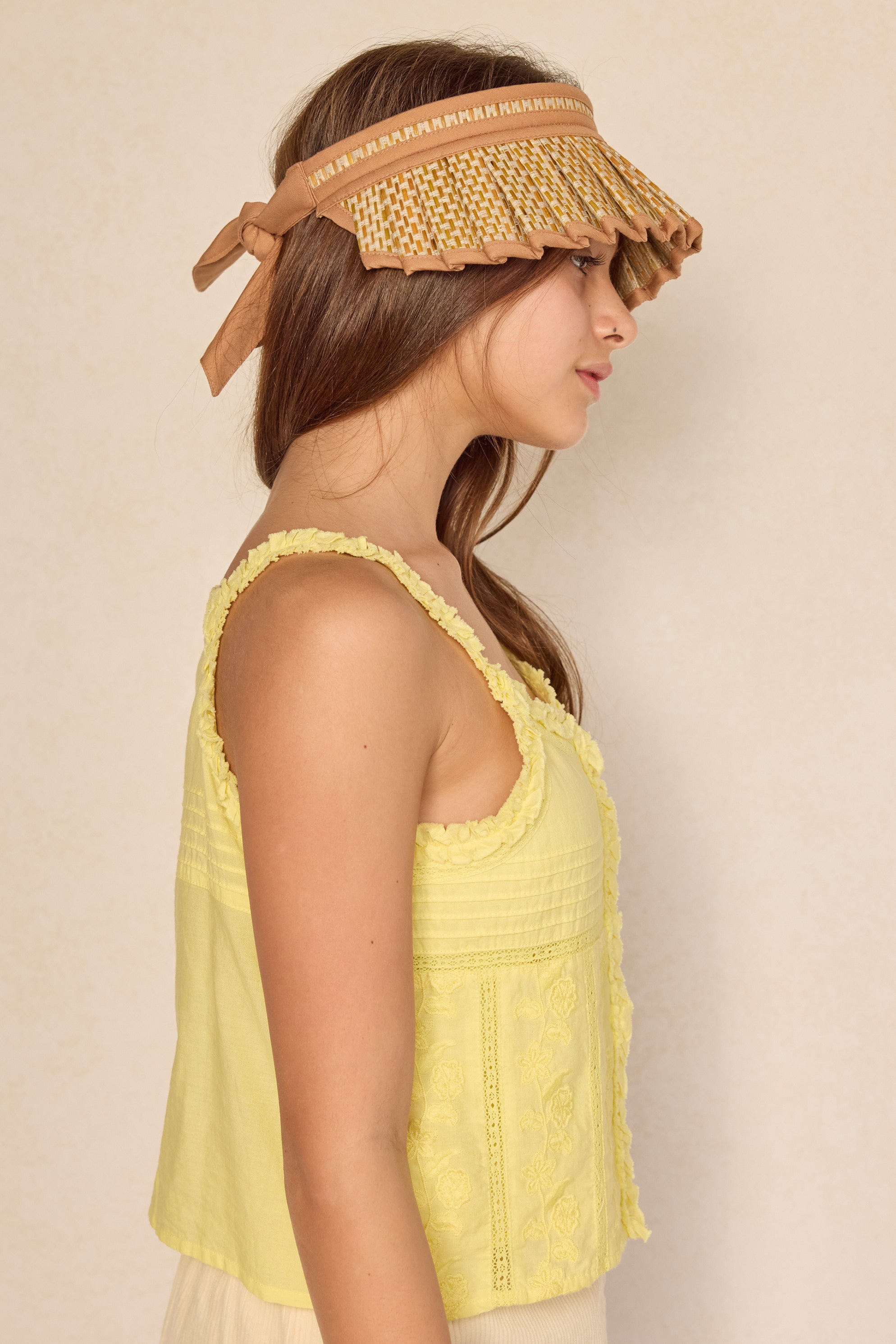 In the Sunshine Cabana Child Sun Visor