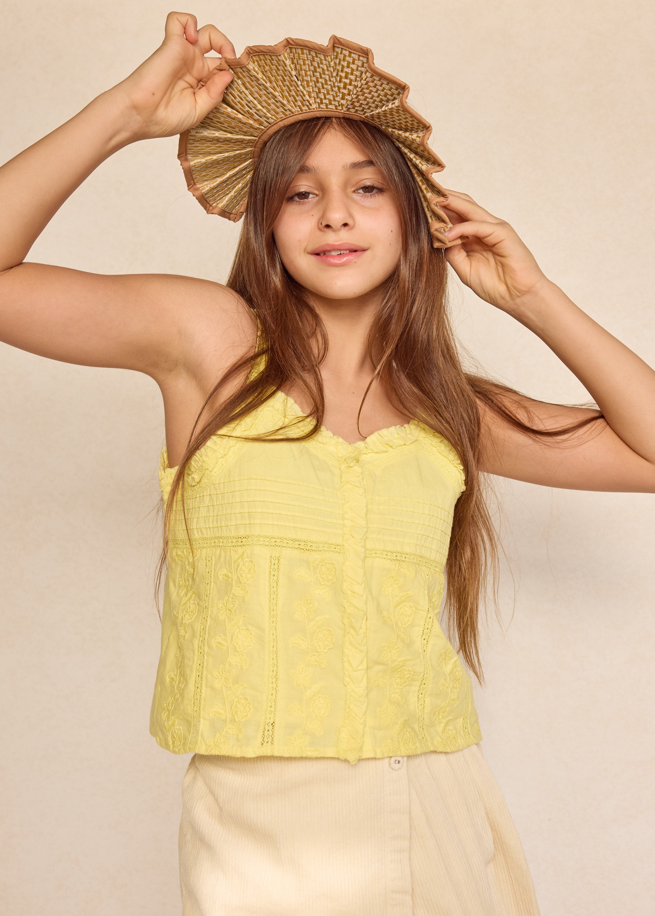 In the Sunshine Cabana Child Sun Visor