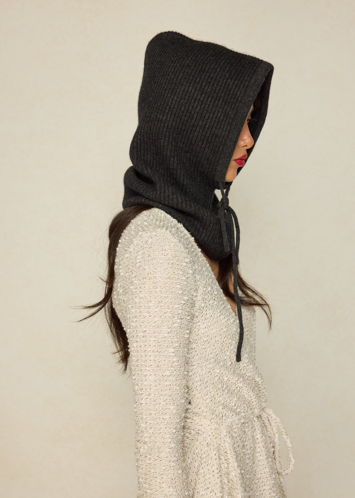 Charcoal | Ice Skate Hood