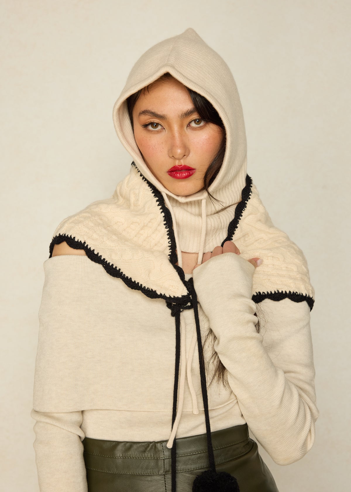 Tumbled Stone | Ice Skate Hood