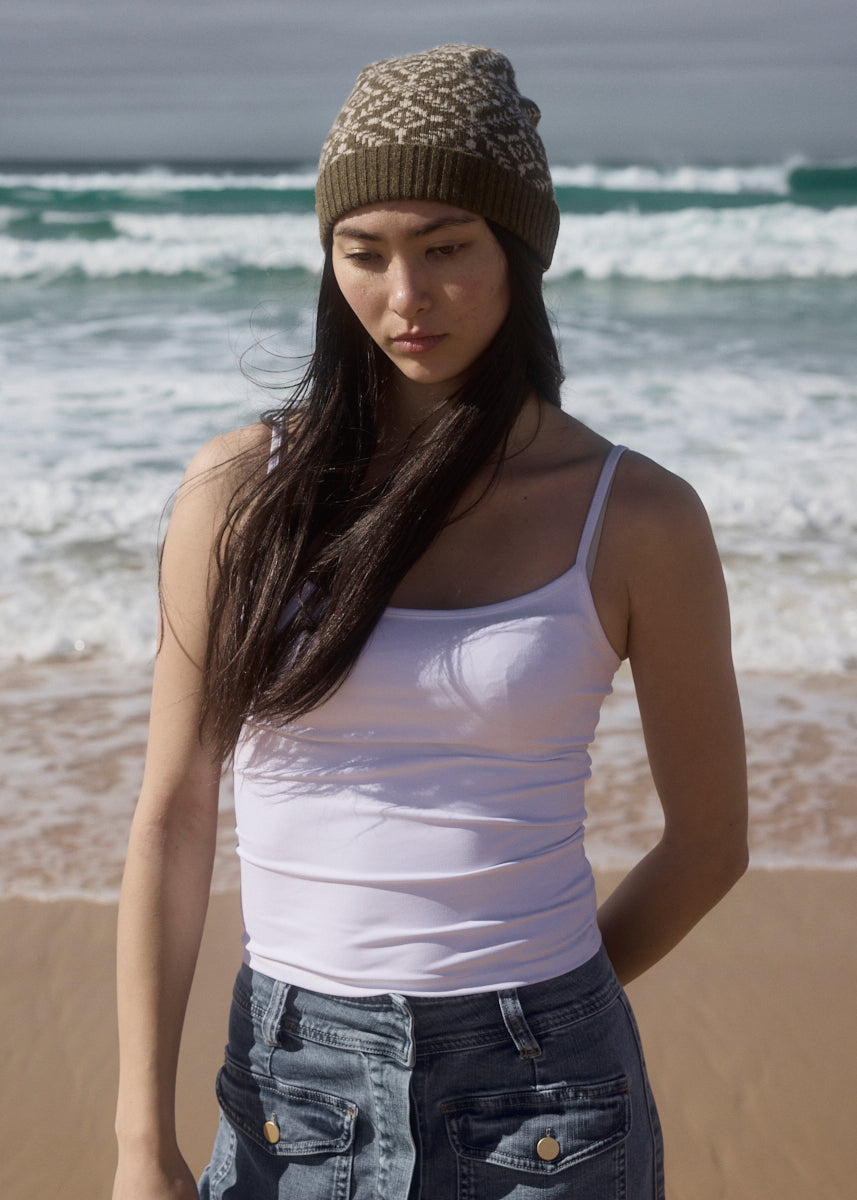Khaki Green | Jindabyne Beanie