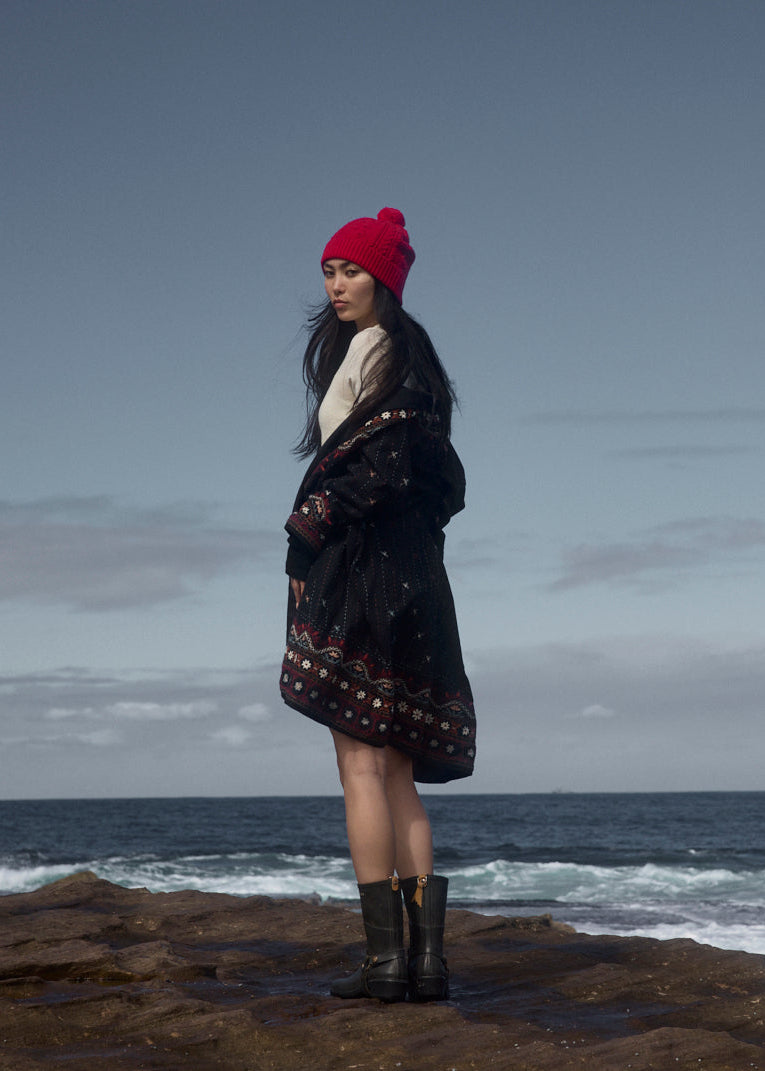 Chilli Red | Leura Beanie